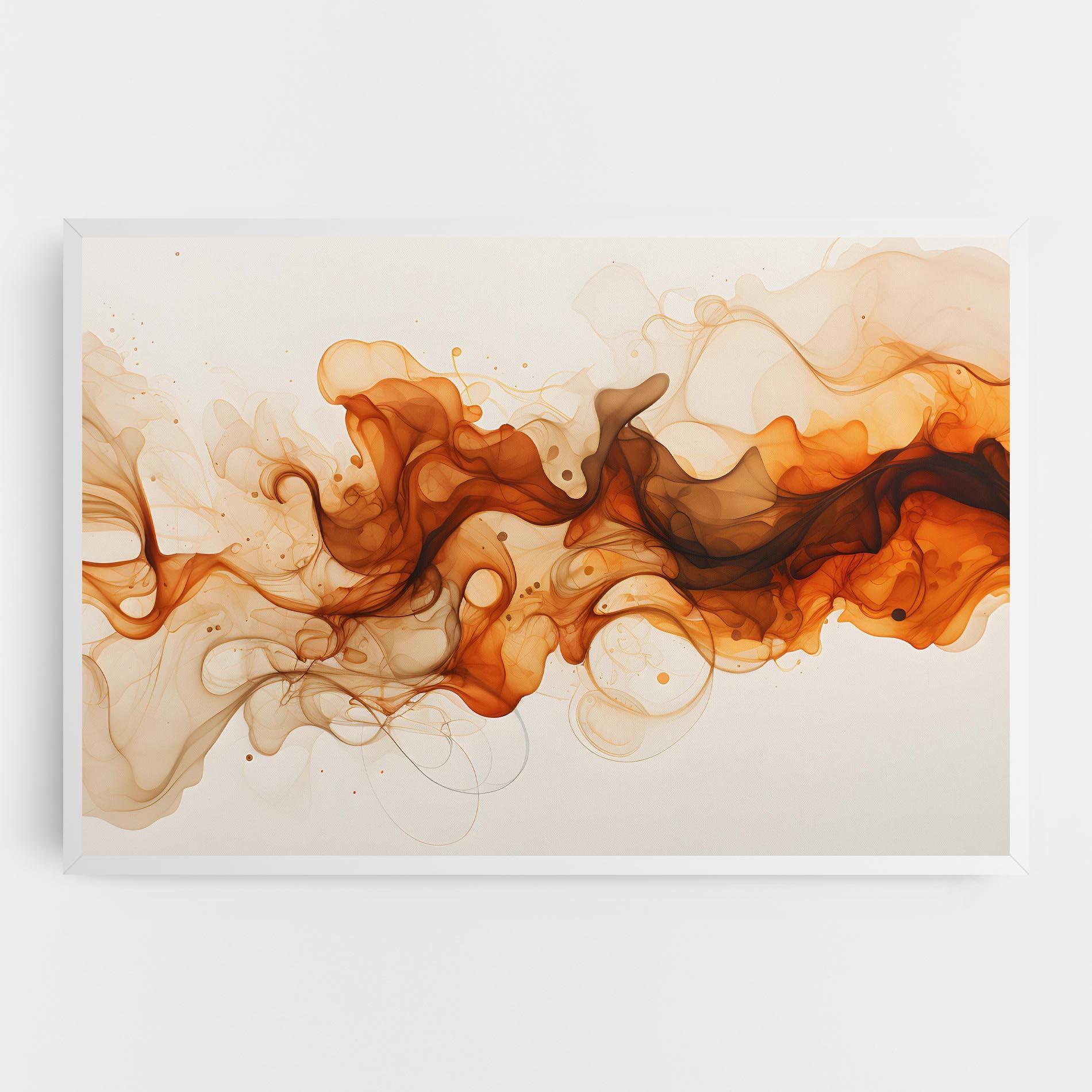 Leinwandbild Fire Aroma mockup 0