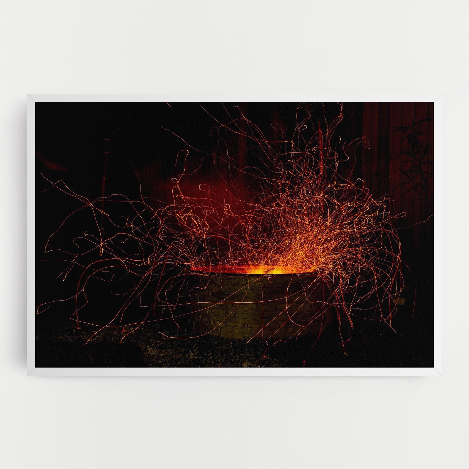 Fire Drawing Effect mockup 0