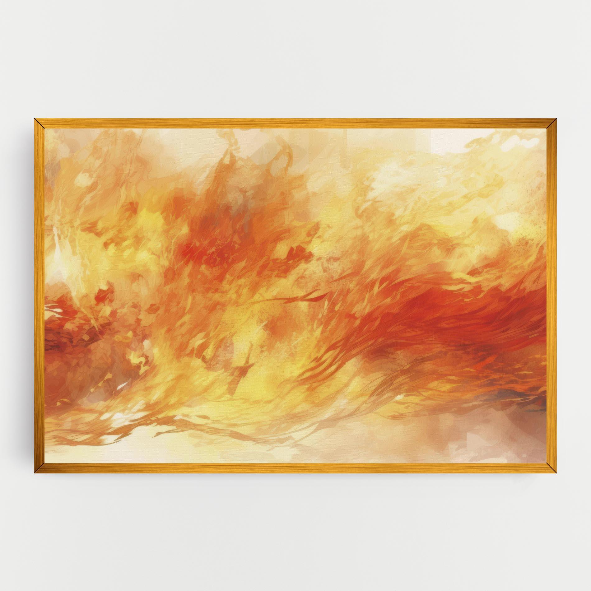 Leinwandbild Burning Sparkle mockup 0