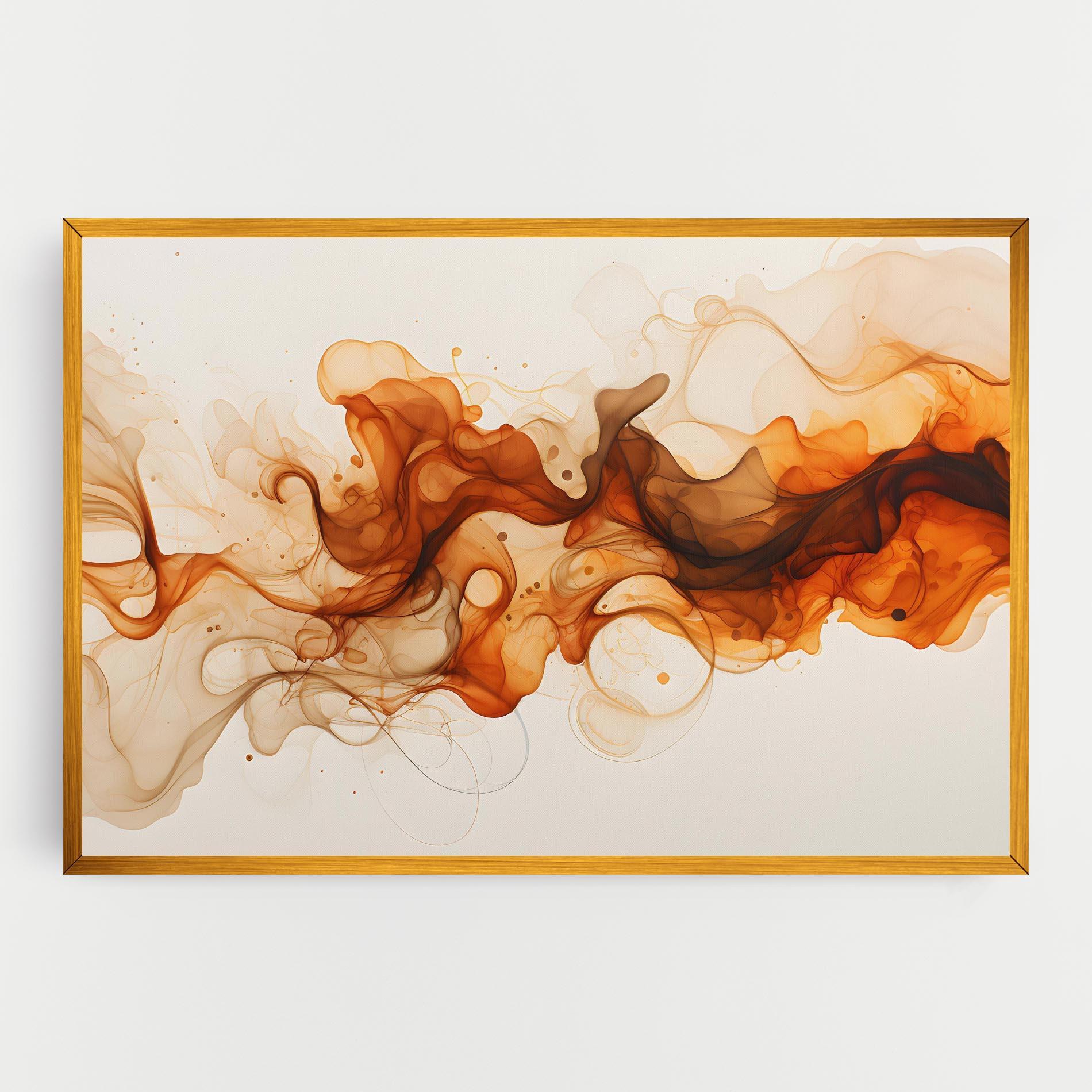 Leinwandbild Fire Aroma mockup 0