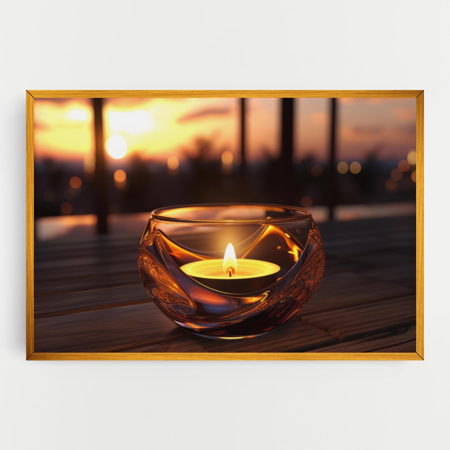 Leinwandbild Fire Bowl mockup 0