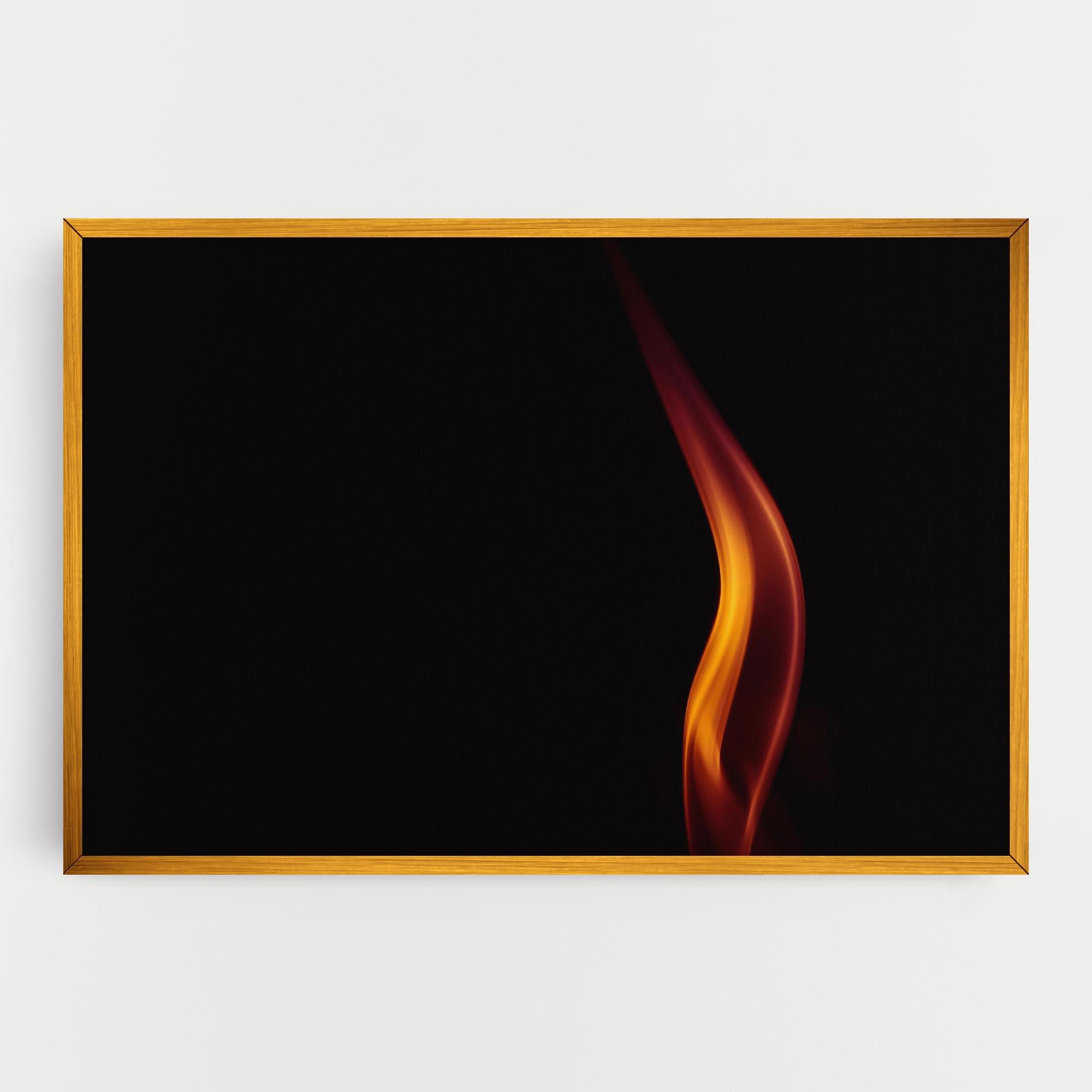 Leinwandbild Flame Relax mockup 0