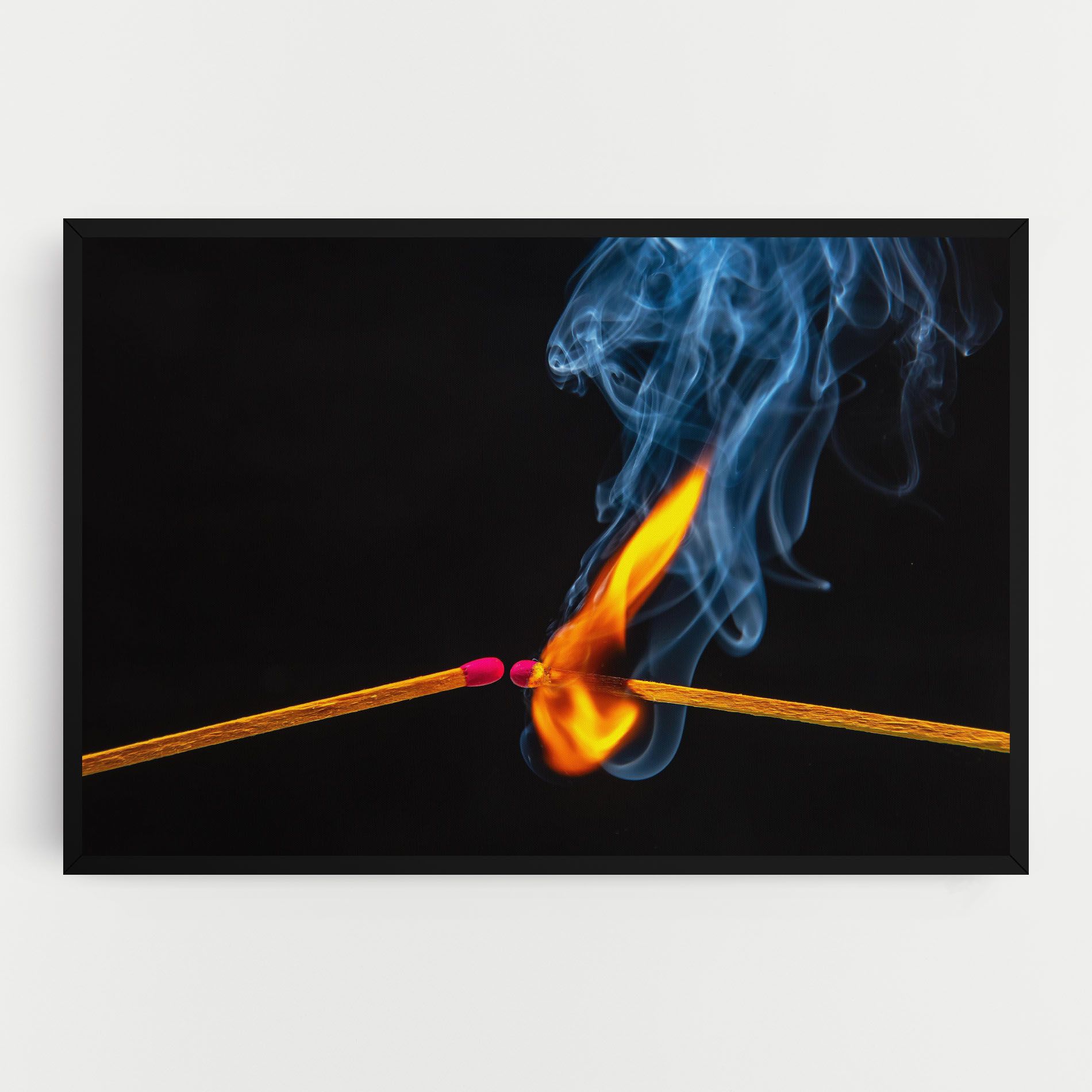 Burning Smoking Match mockup 0