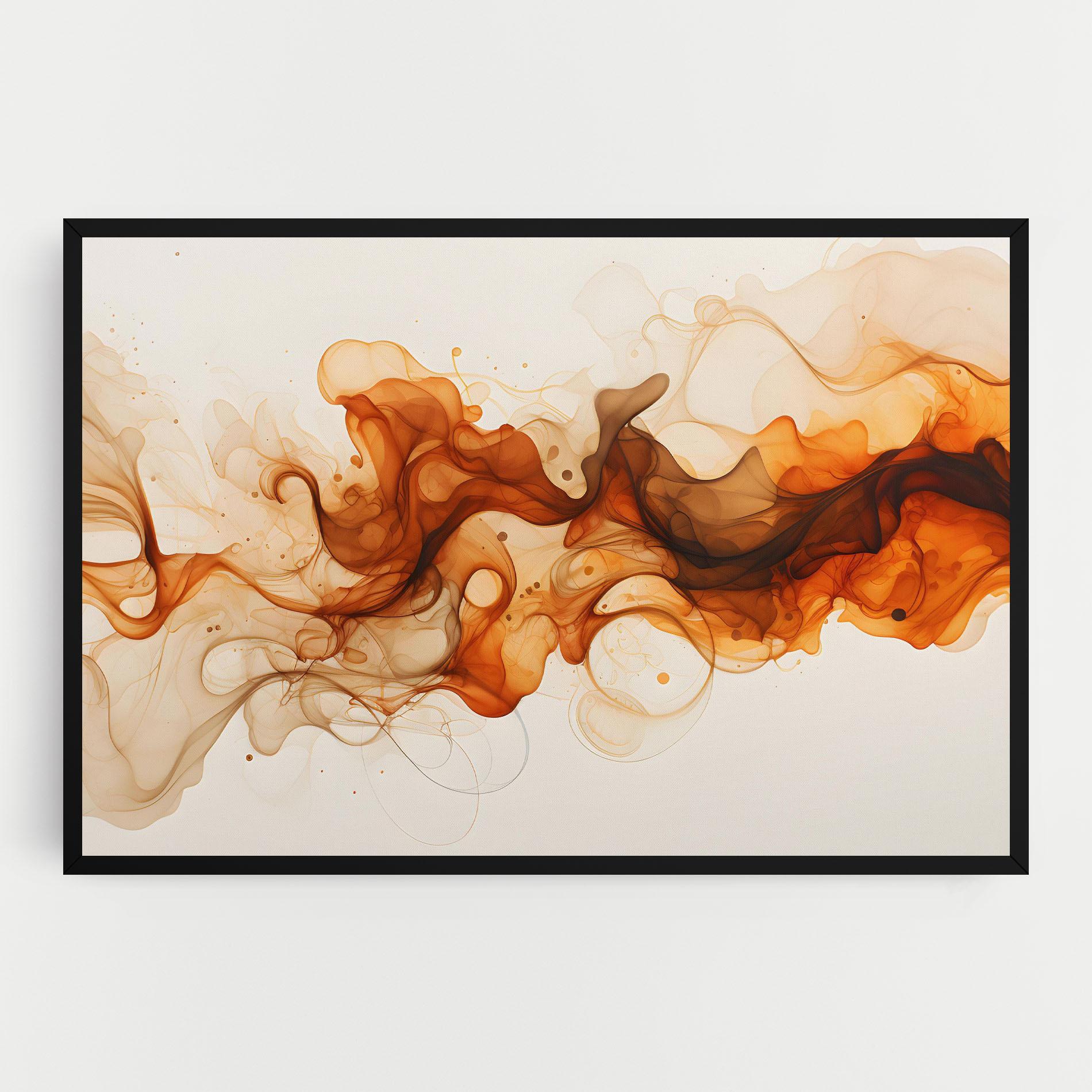 Leinwandbild Fire Aroma mockup 0