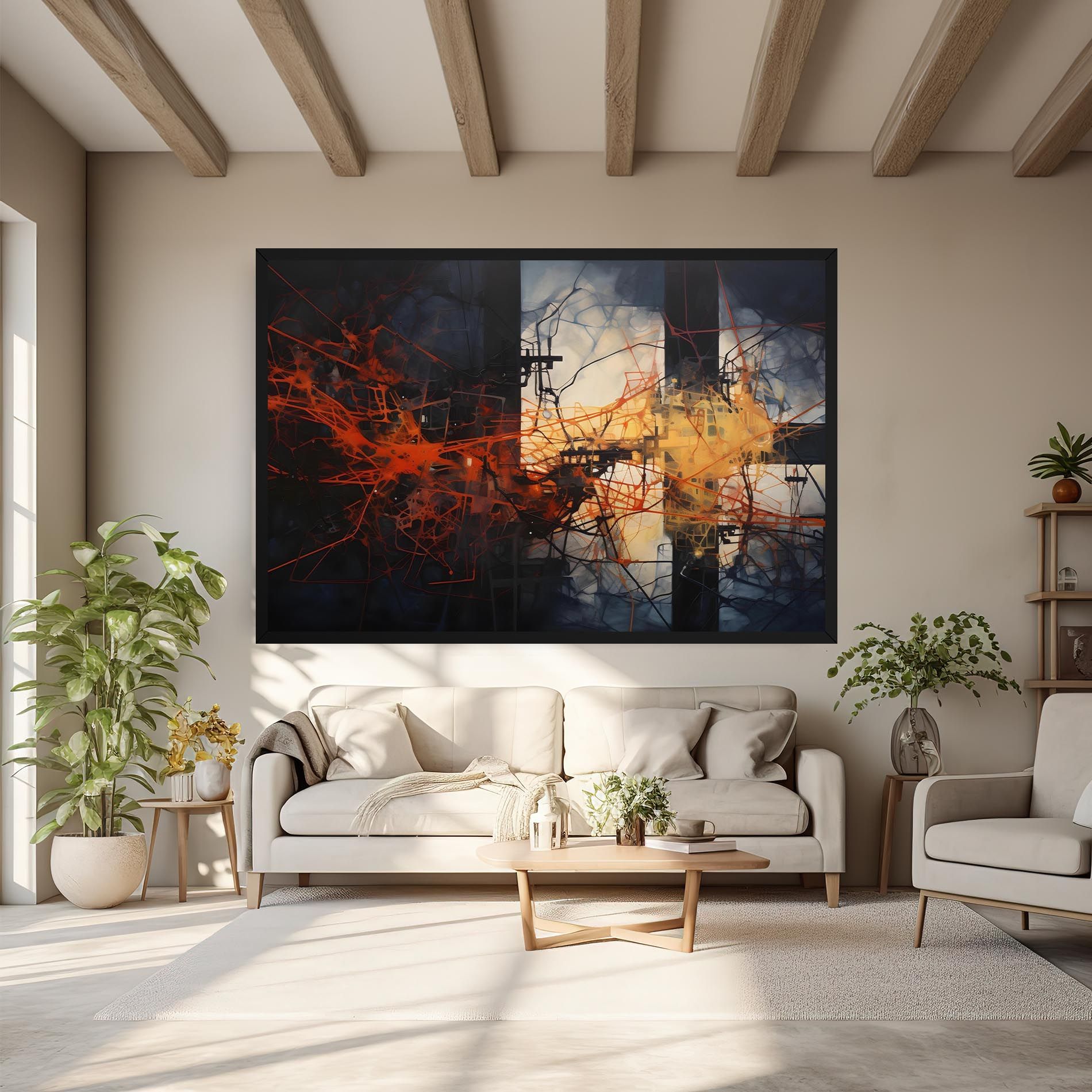 Abstract Fire Style mockup 6