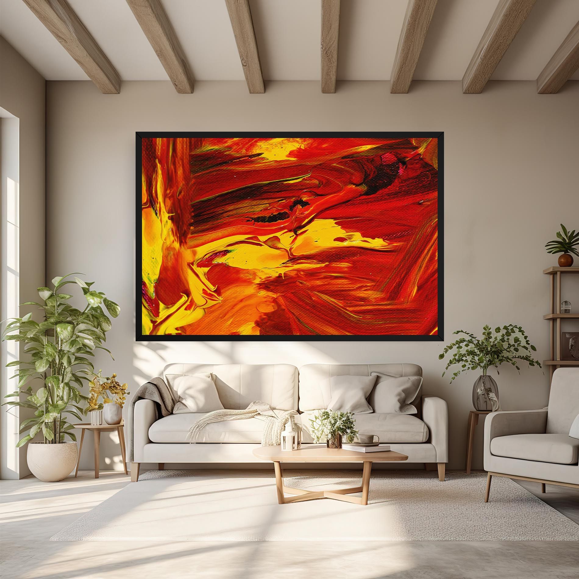 Fire Painting mockup 6