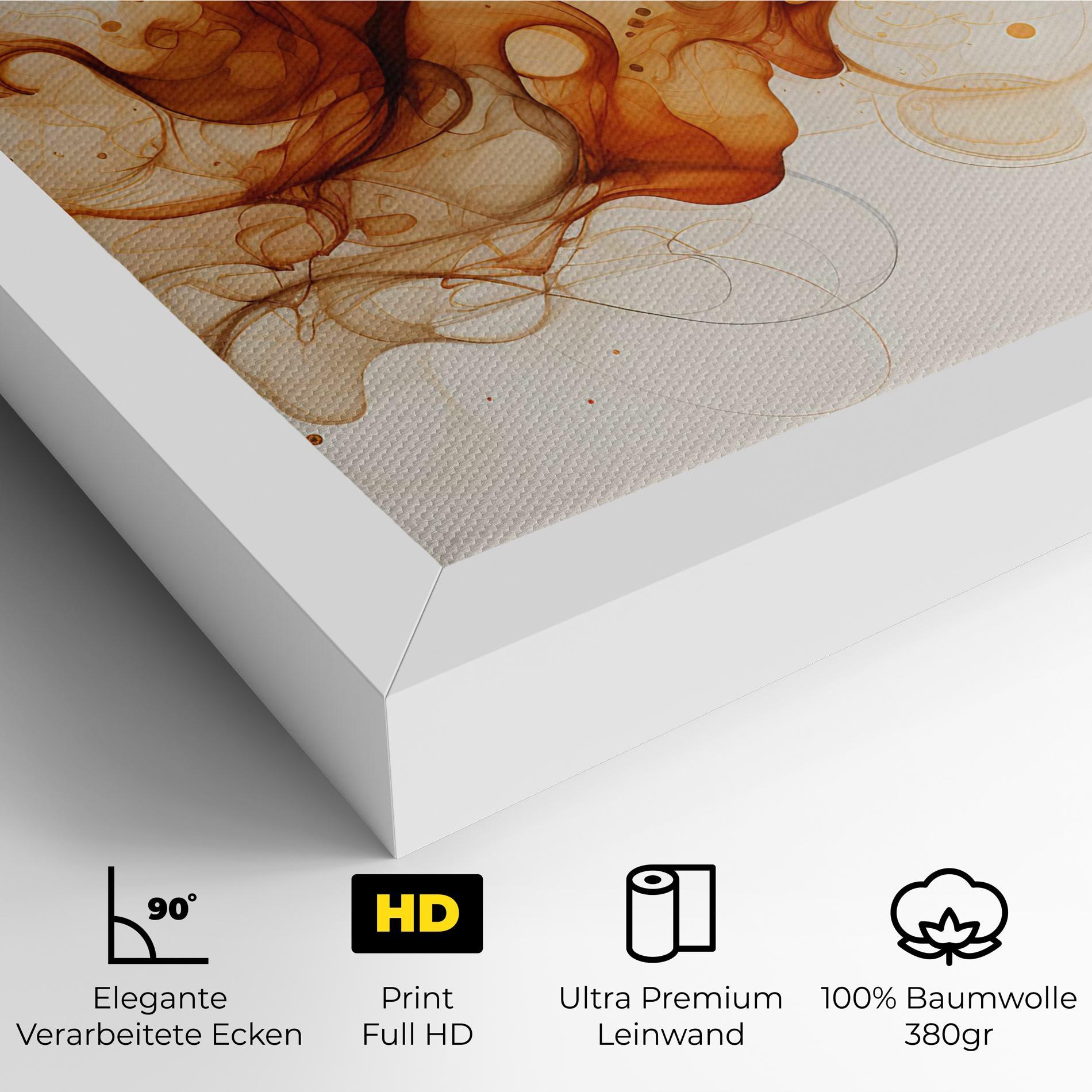 Leinwandbild Fire Aroma mockup 4