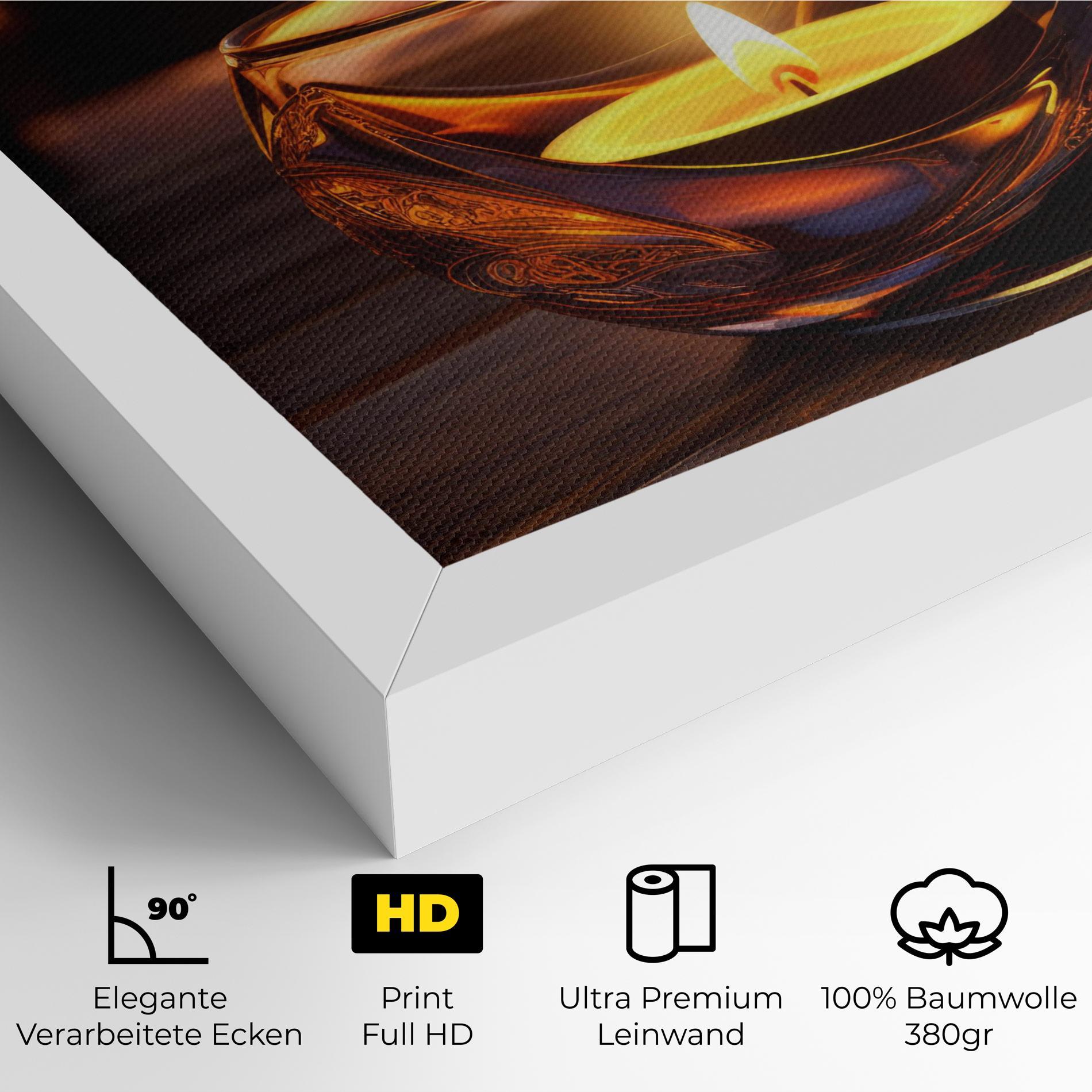 Leinwandbild Fire Bowl mockup 4