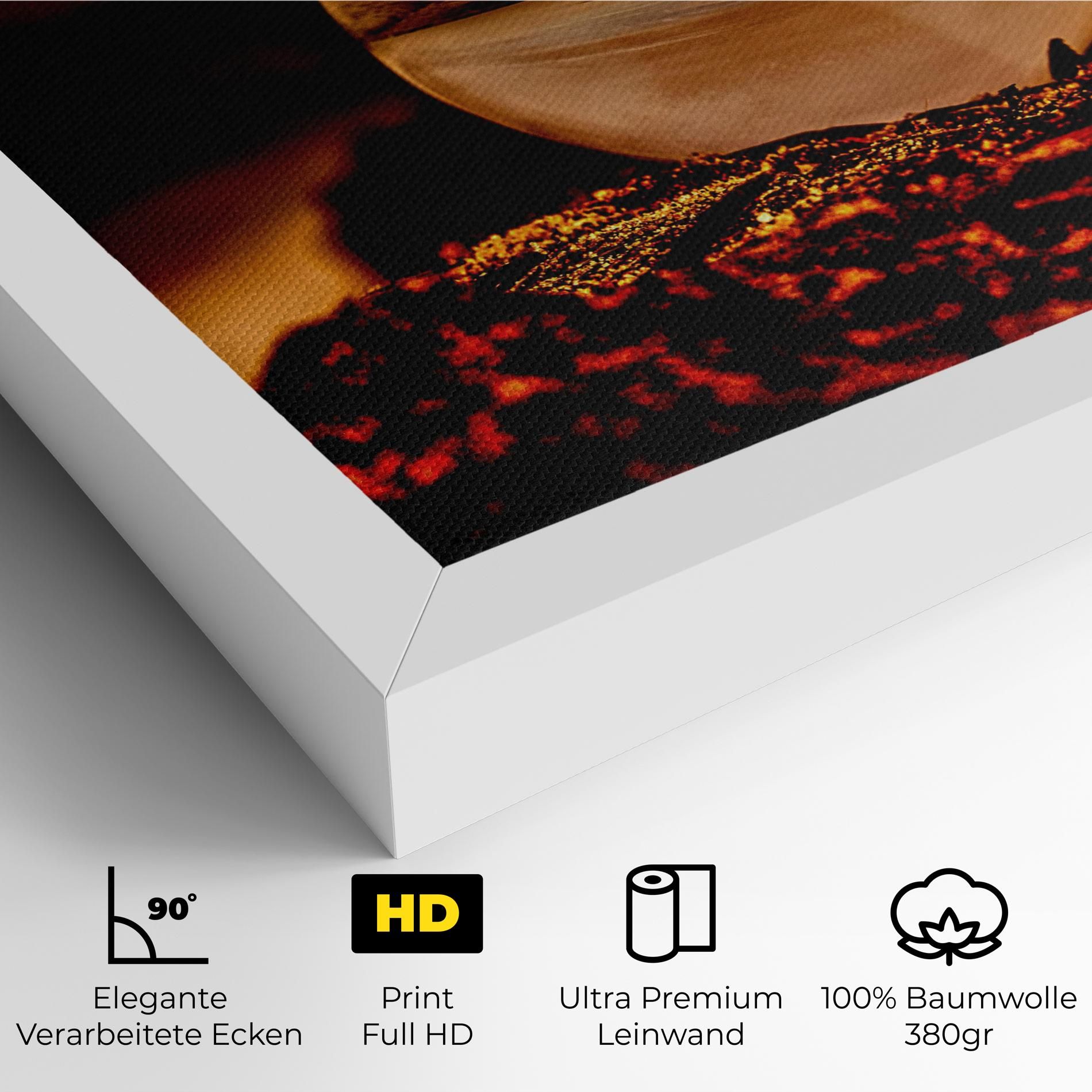 Fire Glass Ball mockup 4