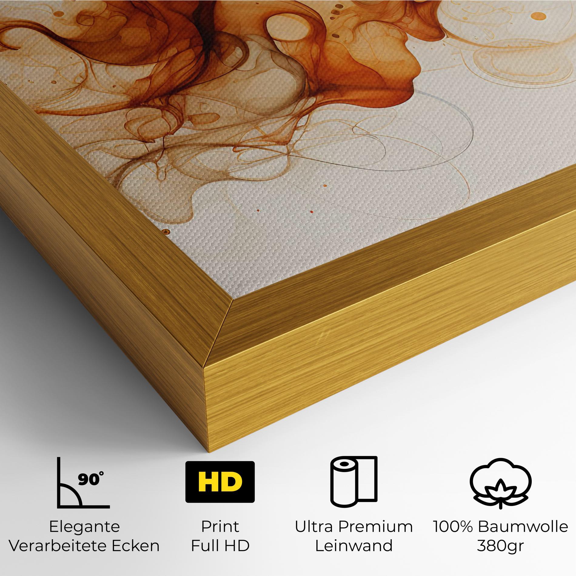 Leinwandbild Fire Aroma mockup 4