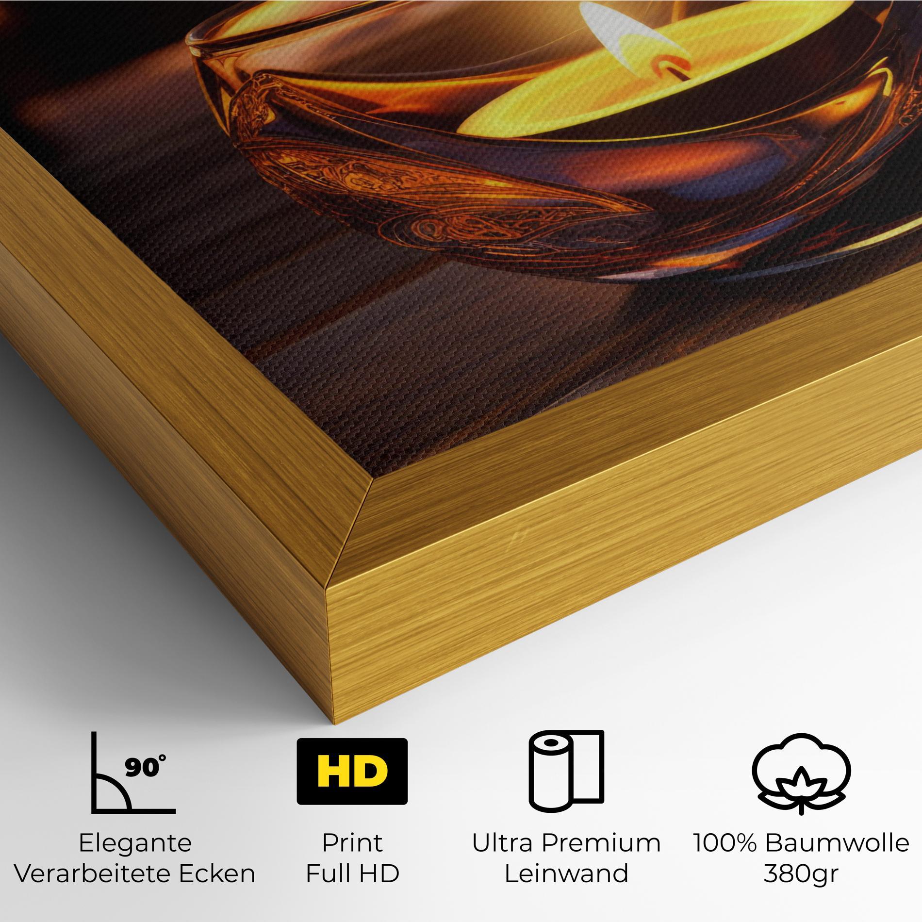 Leinwandbild Fire Bowl mockup 4