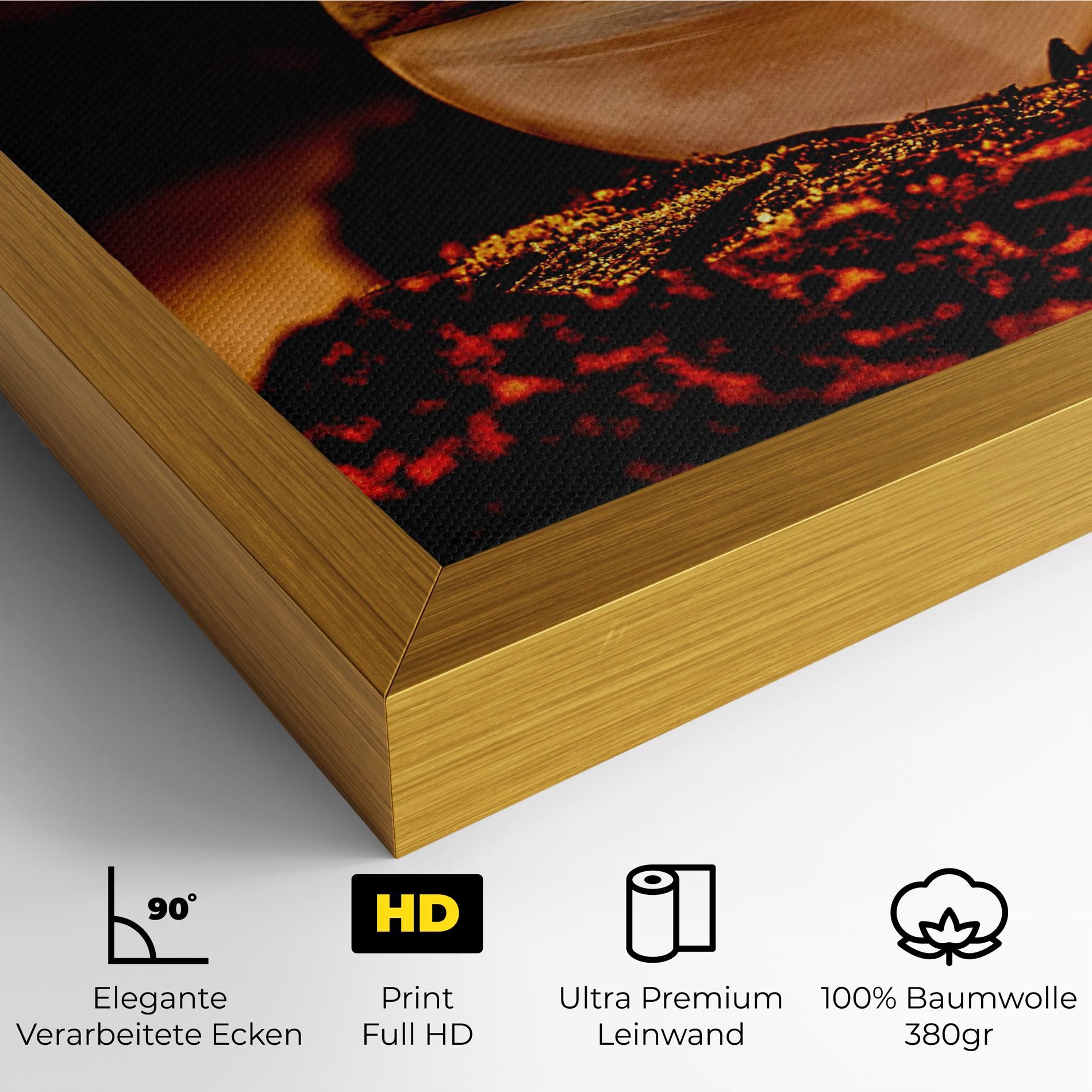 Fire Glass Ball mockup 4