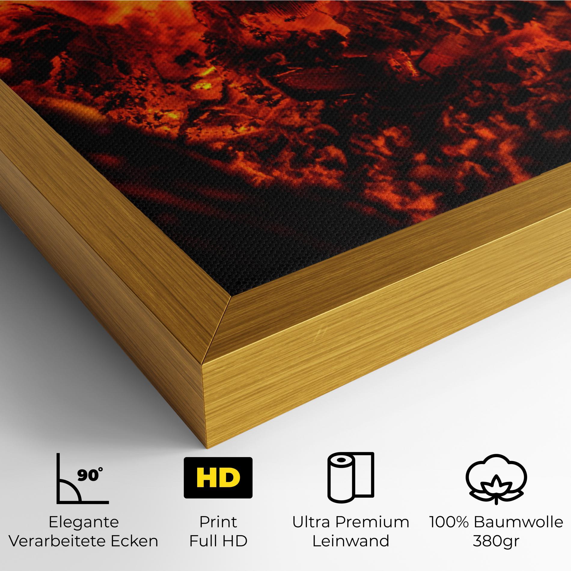 Leinwandbild Heat Surge mockup 4