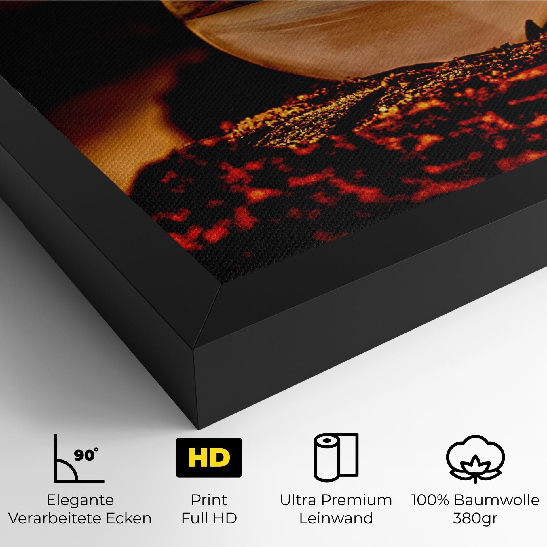 Fire Glass Ball mockup 4