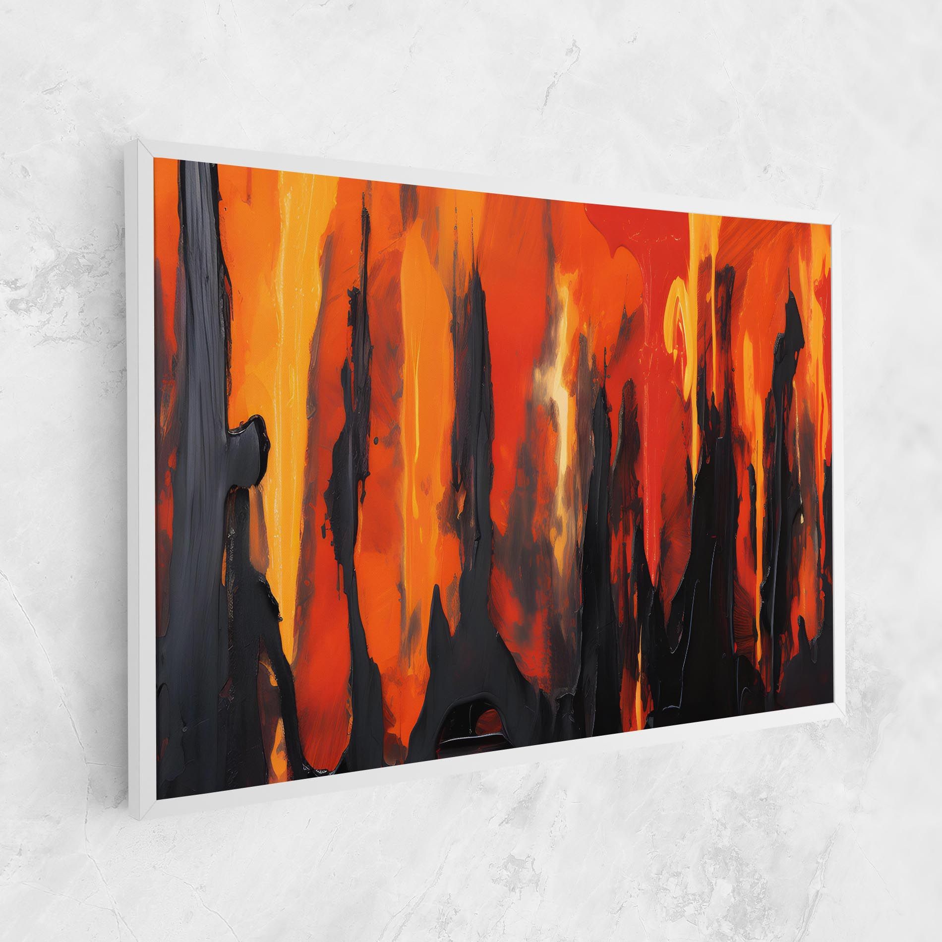 Abstract Fire Art mockup 1