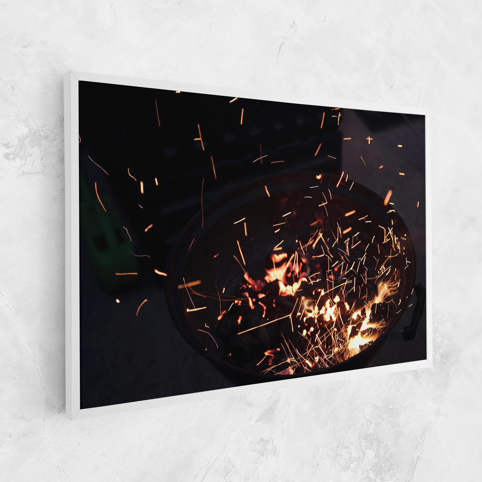 Leinwandbild Fire Little Lights mockup 1