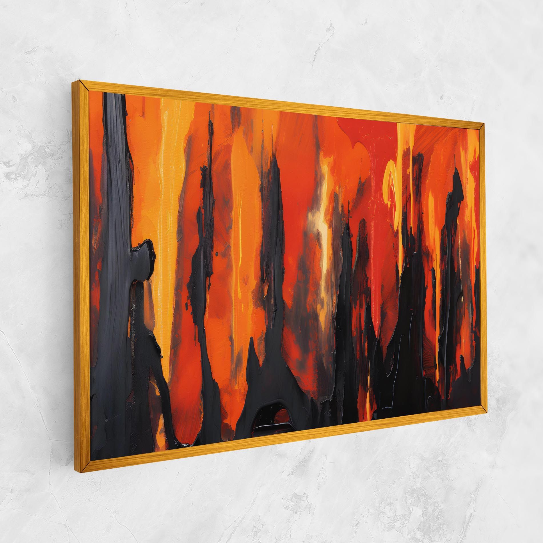 Abstract Fire Art mockup 1