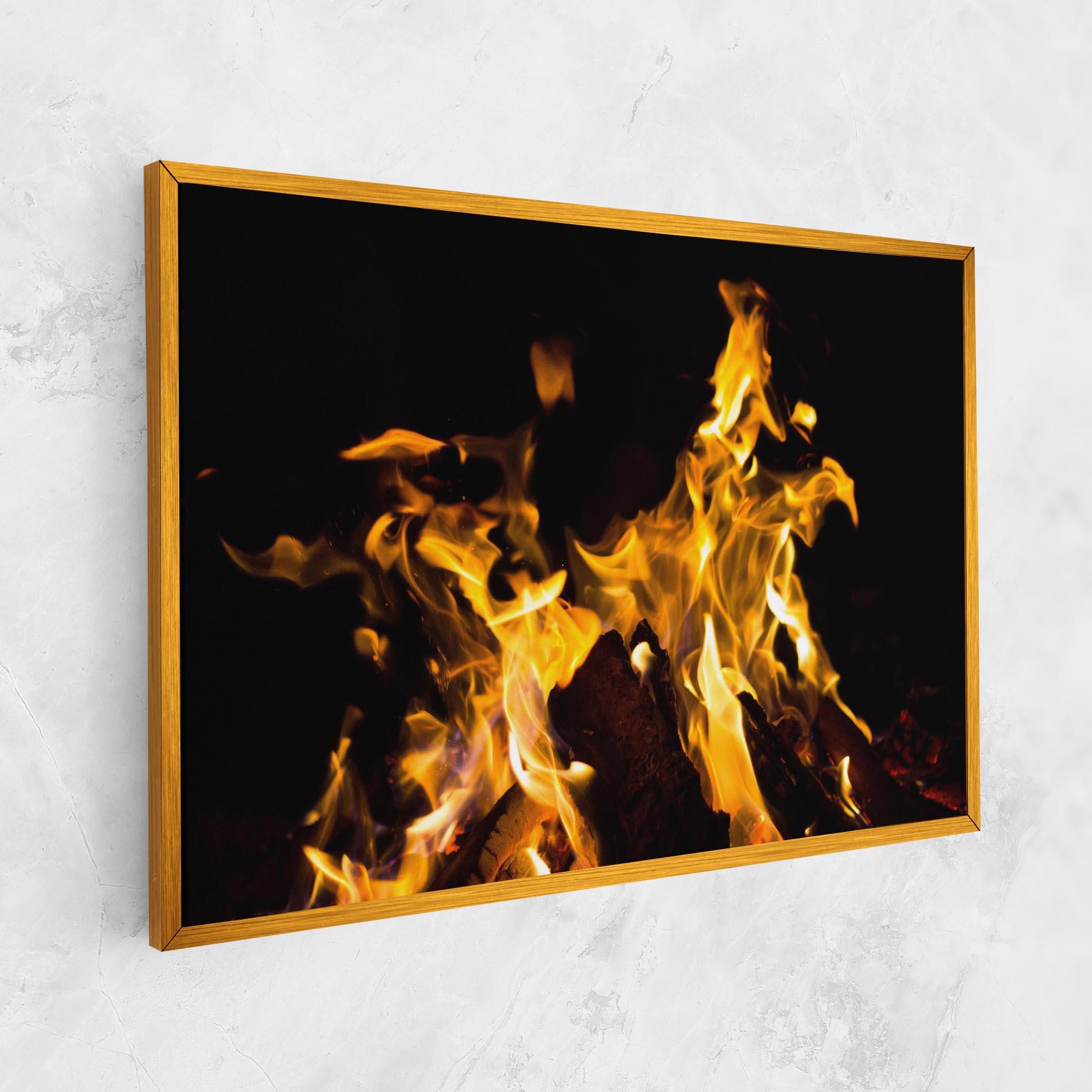 Leinwandbild Fire Dance mockup 1