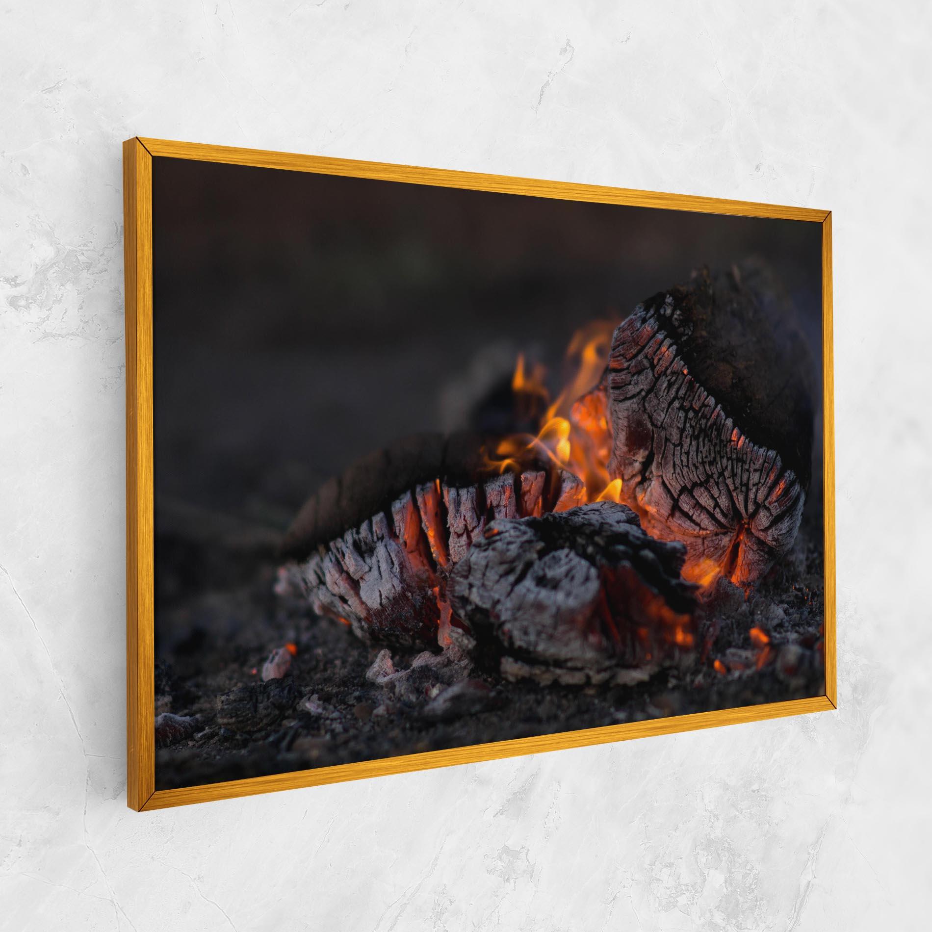 Leinwandbild Fire Start mockup 1