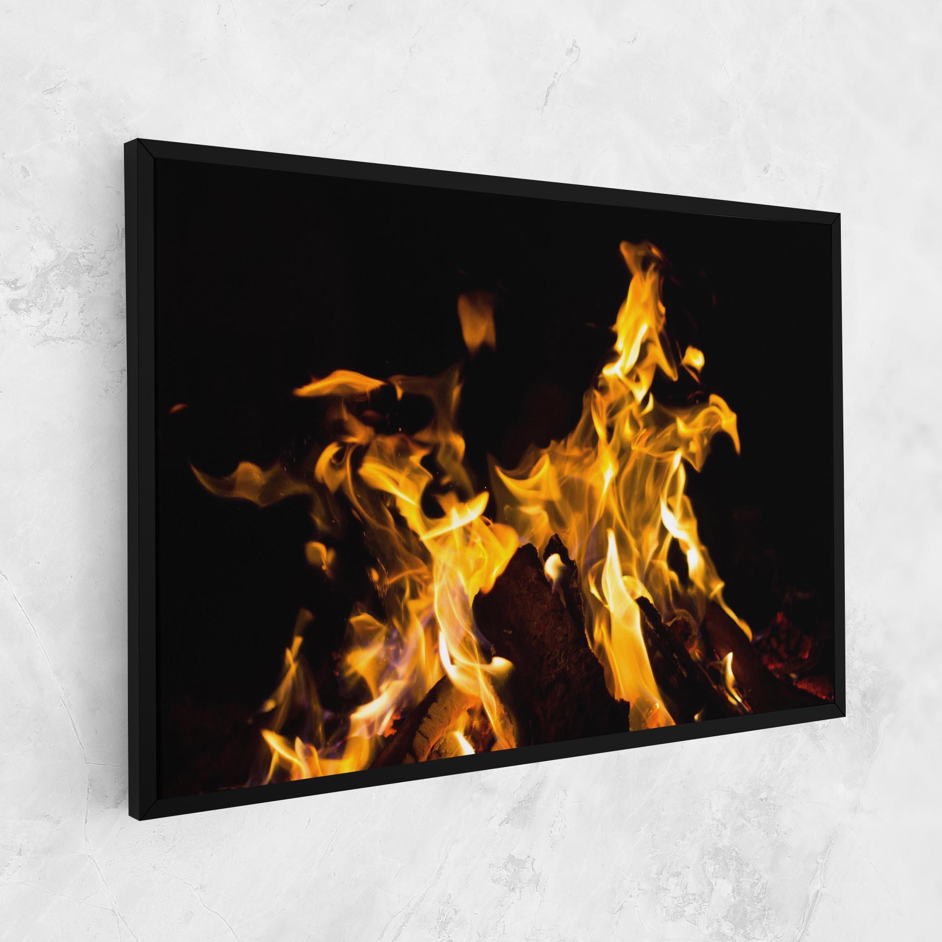 Leinwandbild Fire Dance mockup 1