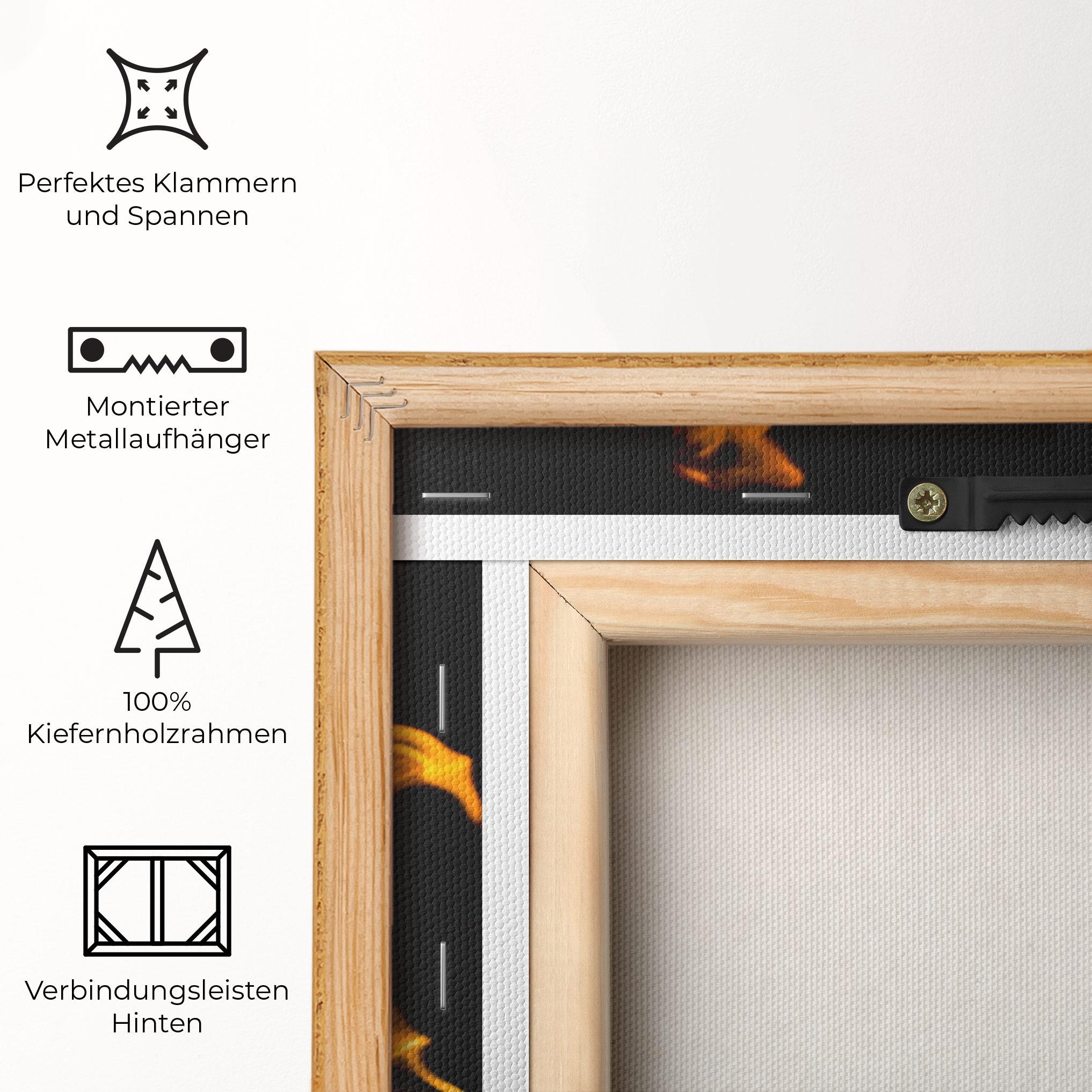 Leinwandbild Fire Dance mockup 5
