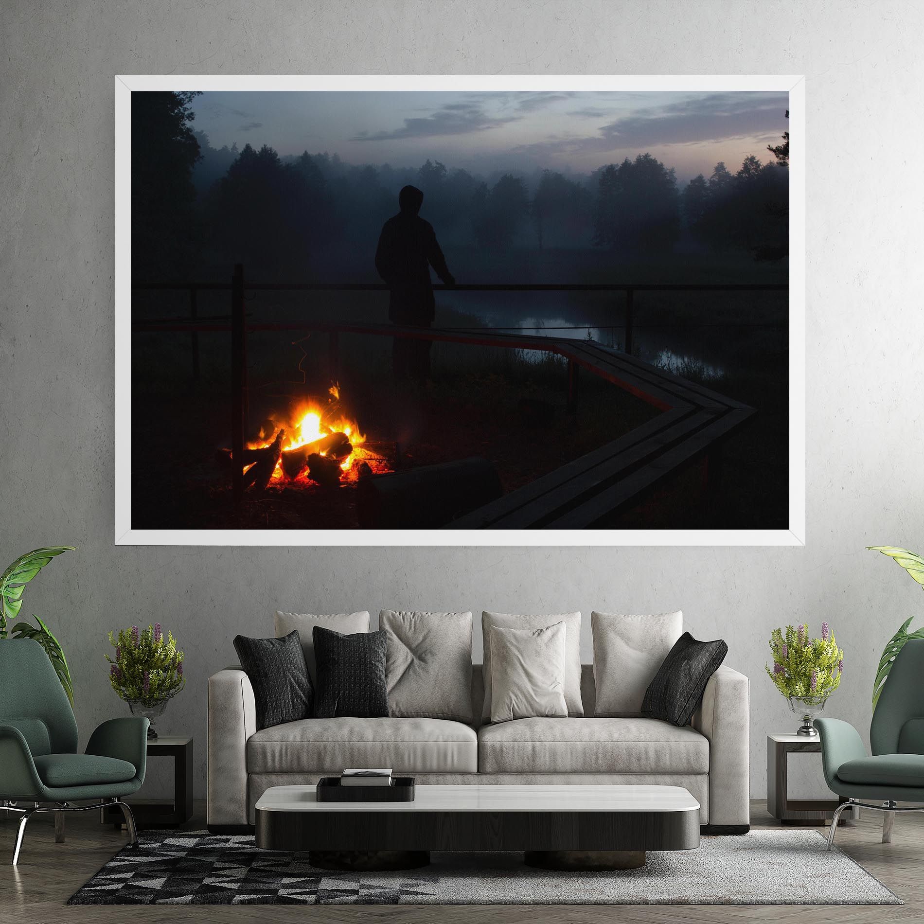 Beautiful Fire View mockup 7