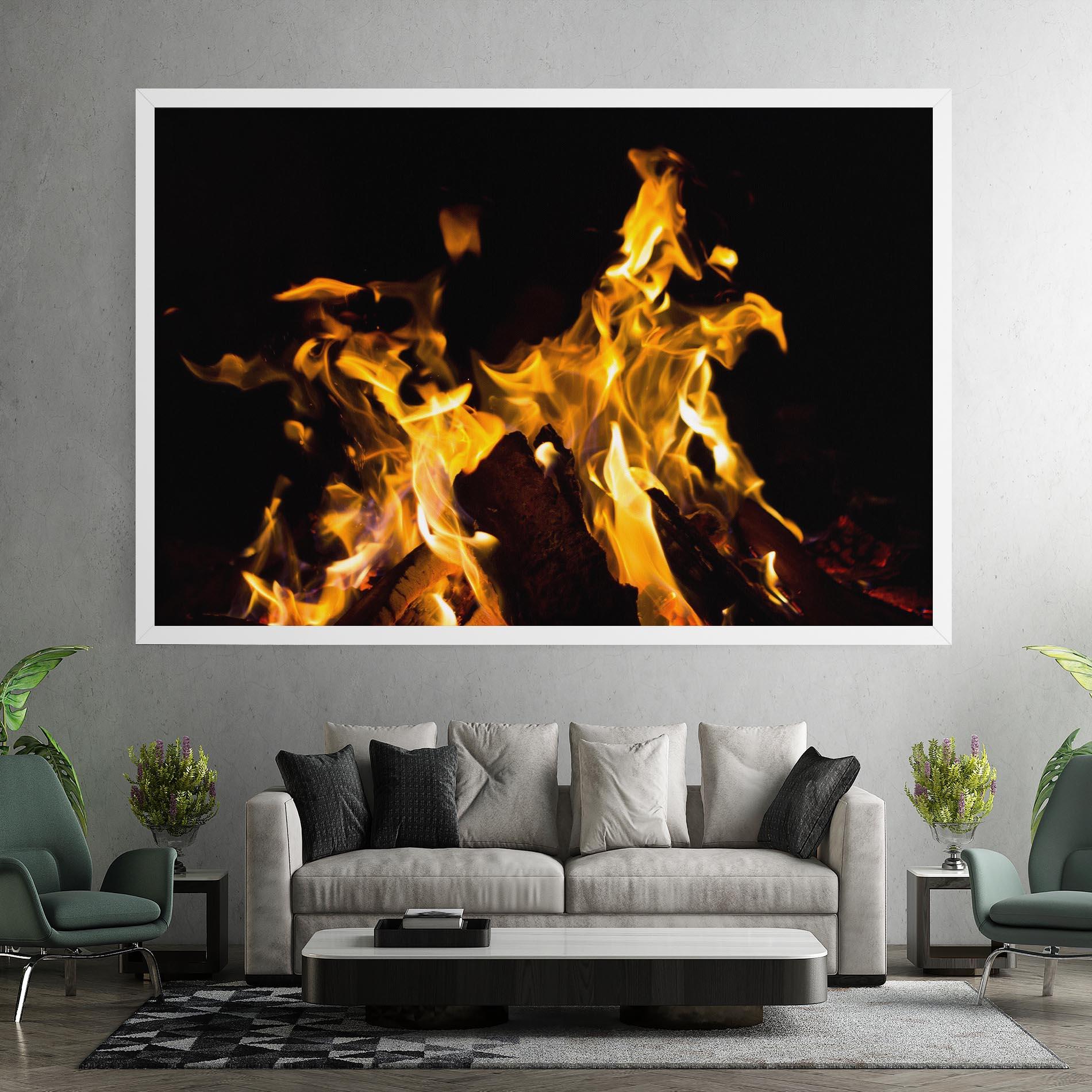 Leinwandbild Fire Dance mockup 7