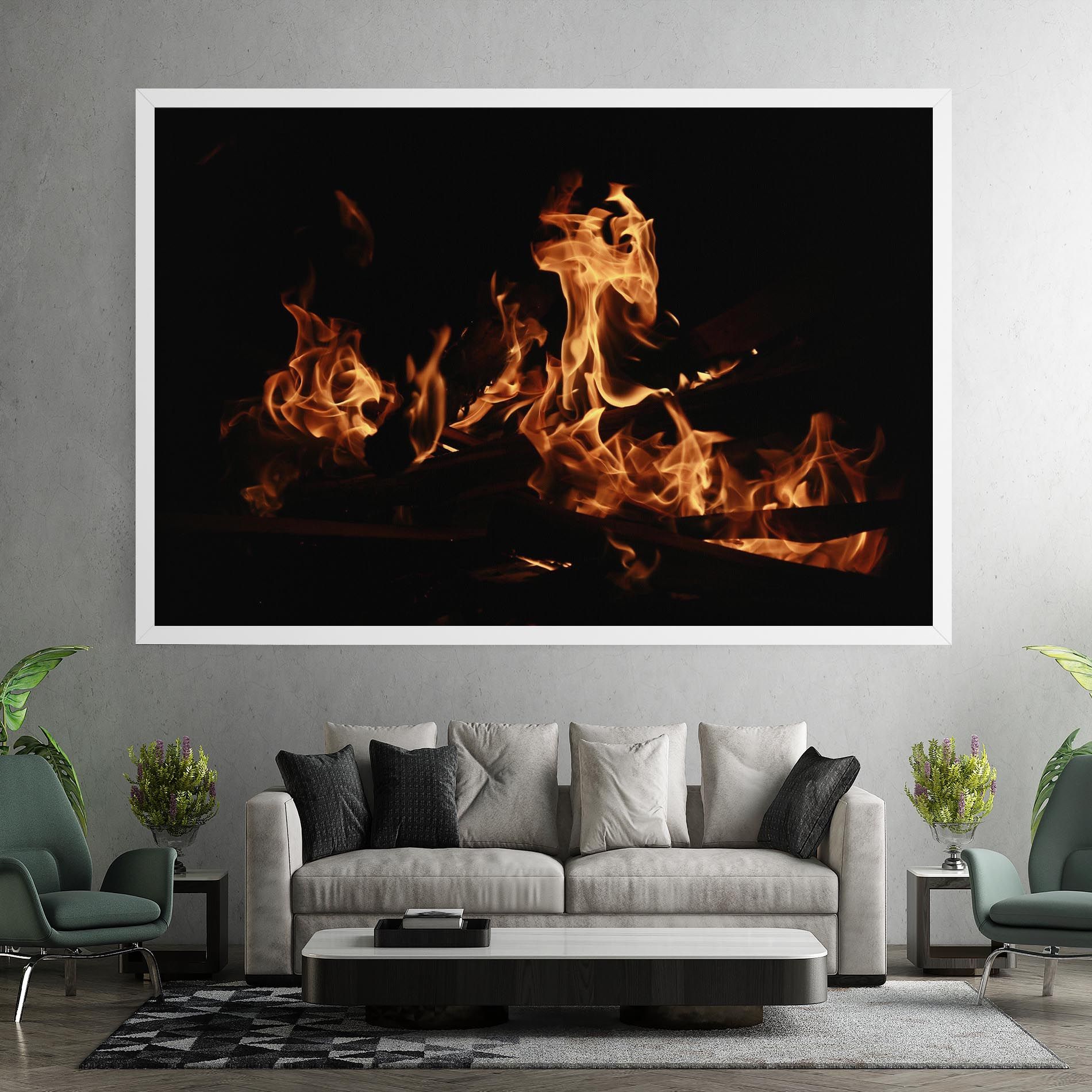 Fire On Black mockup 7