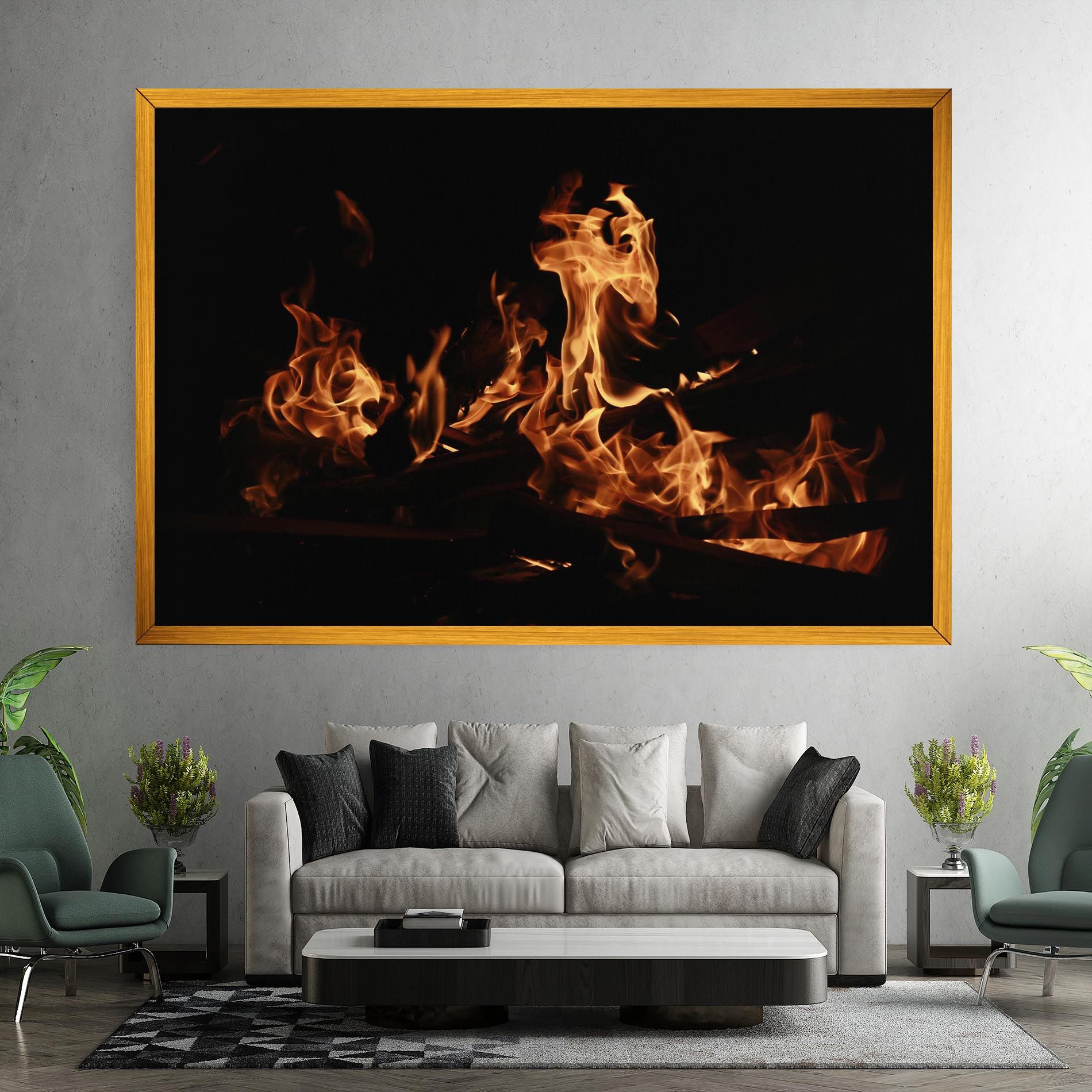 Fire On Black mockup 7