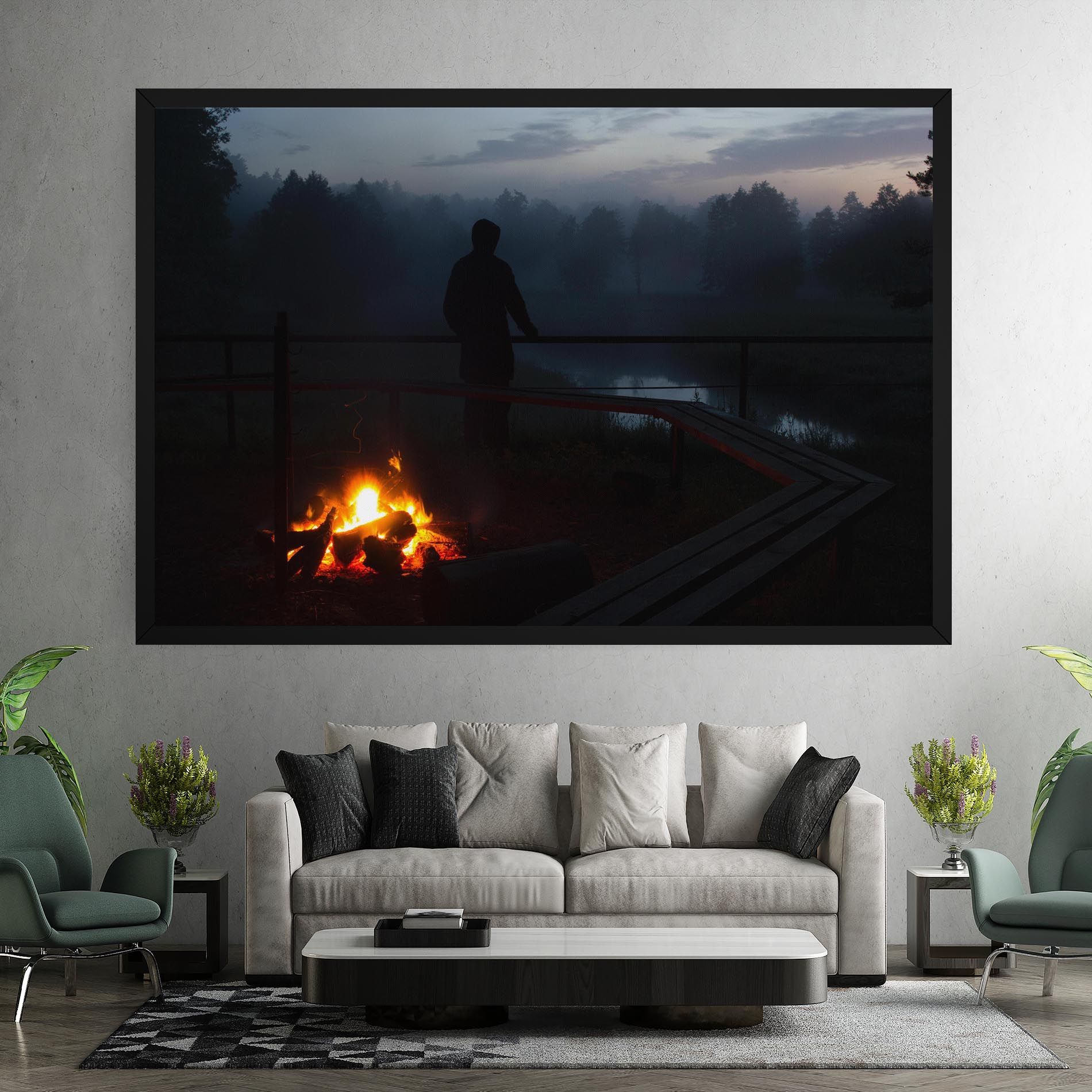 Beautiful Fire View mockup 7