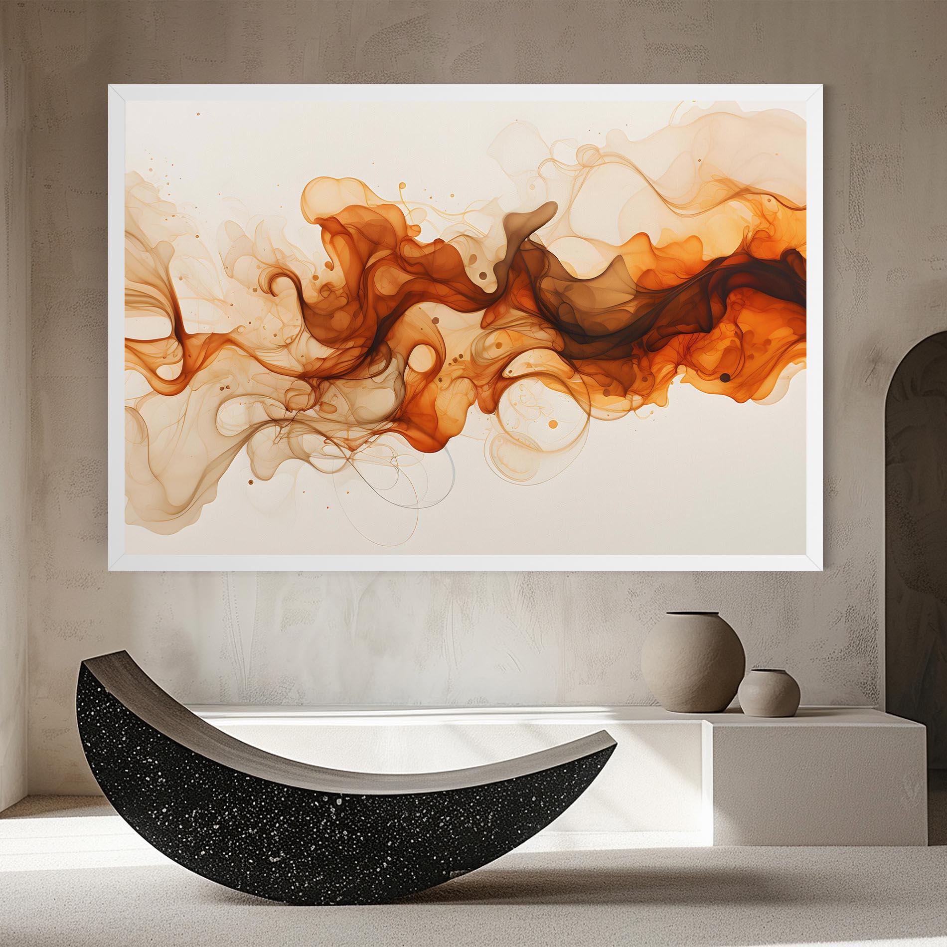 Leinwandbild Fire Aroma mockup 8