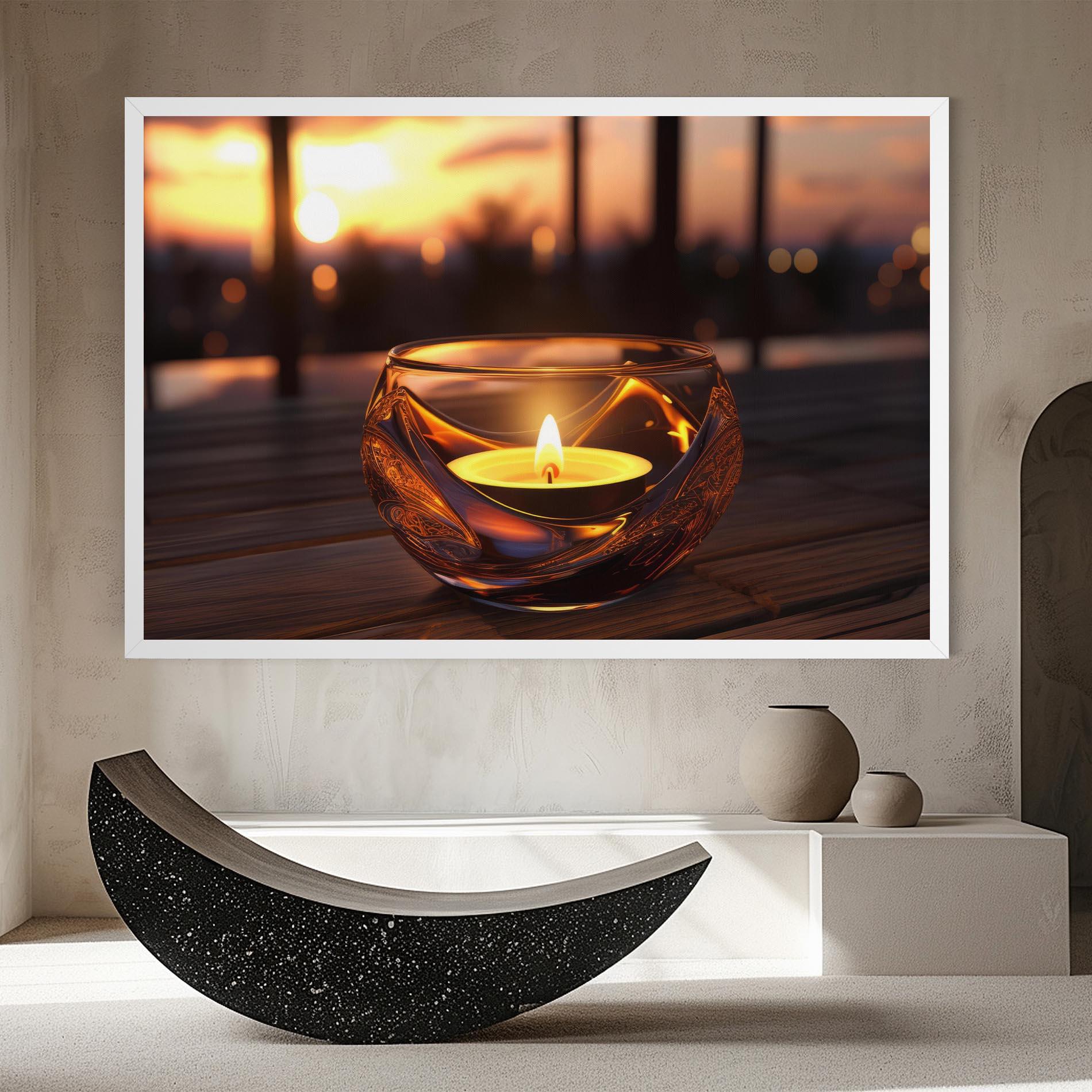 Leinwandbild Fire Bowl mockup 8