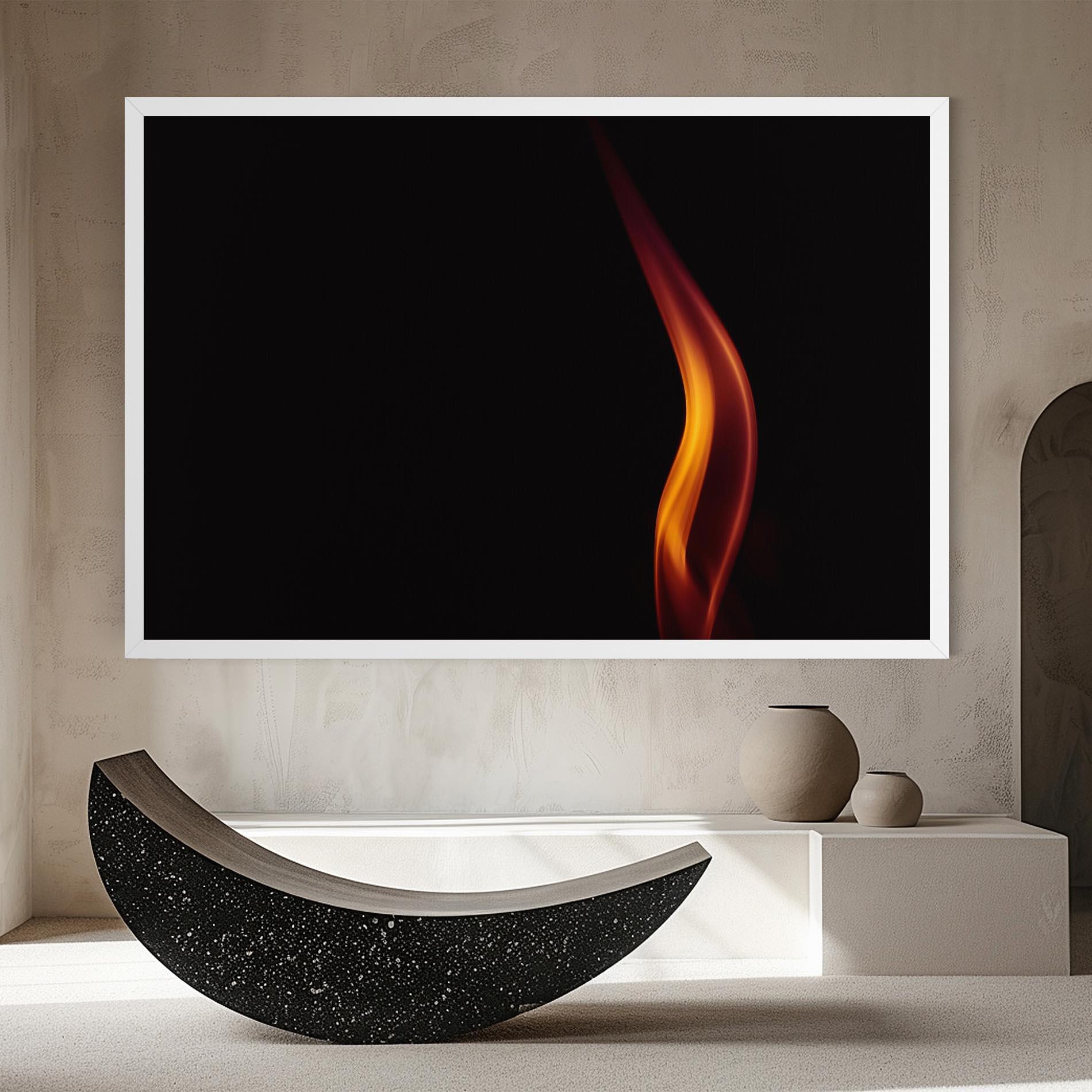 Leinwandbild Flame Relax mockup 8