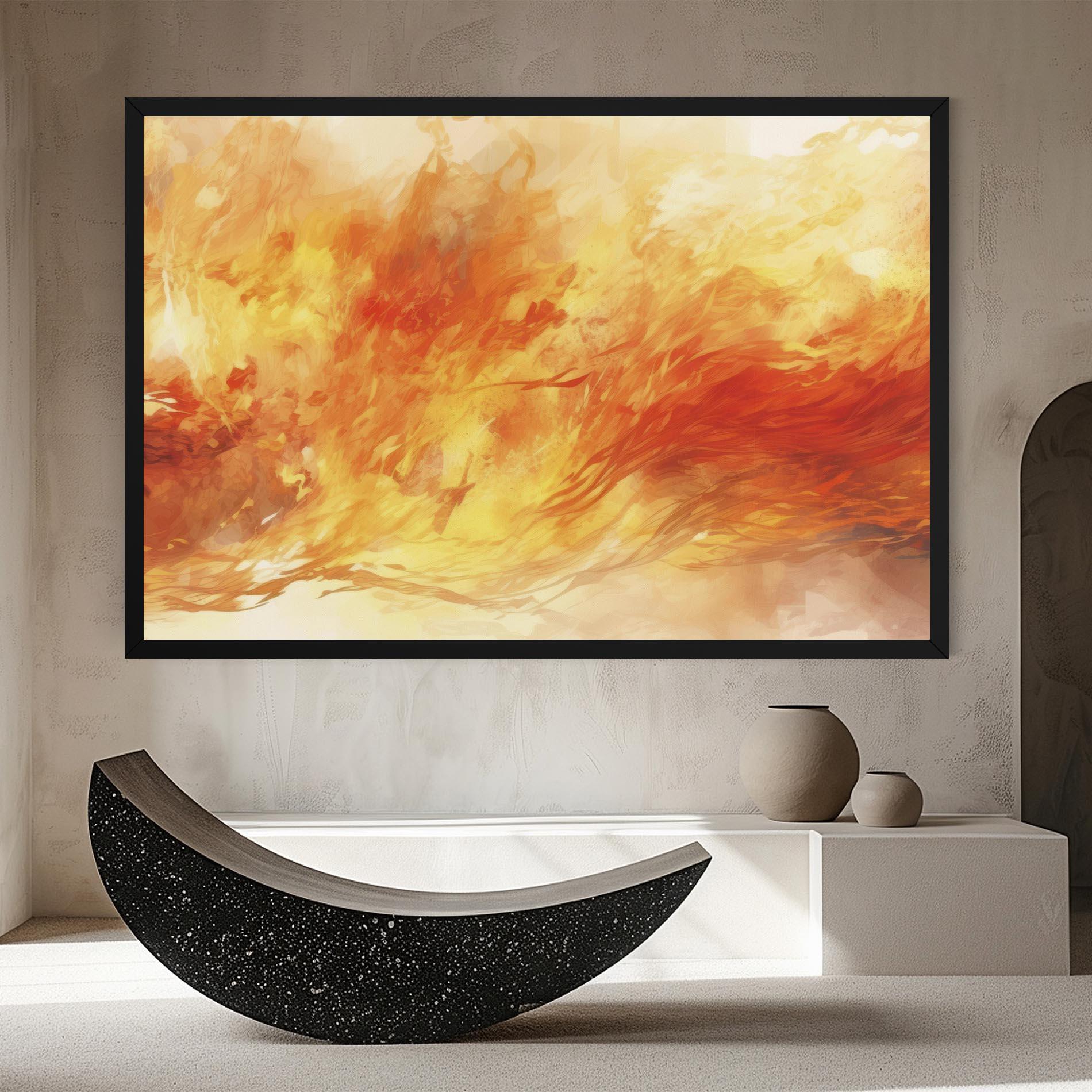 Leinwandbild Burning Sparkle mockup 8