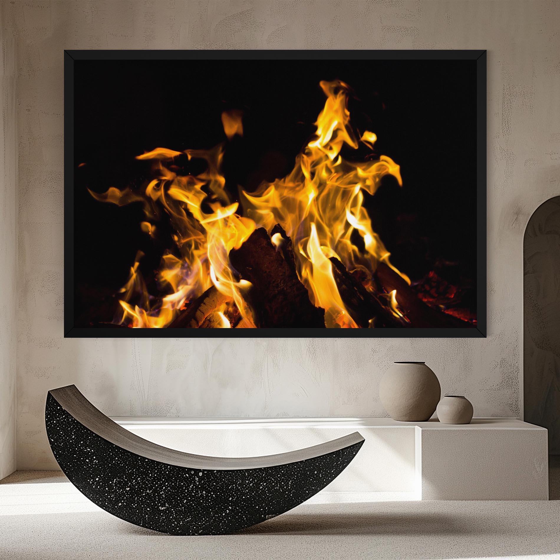 Leinwandbild Fire Dance mockup 8