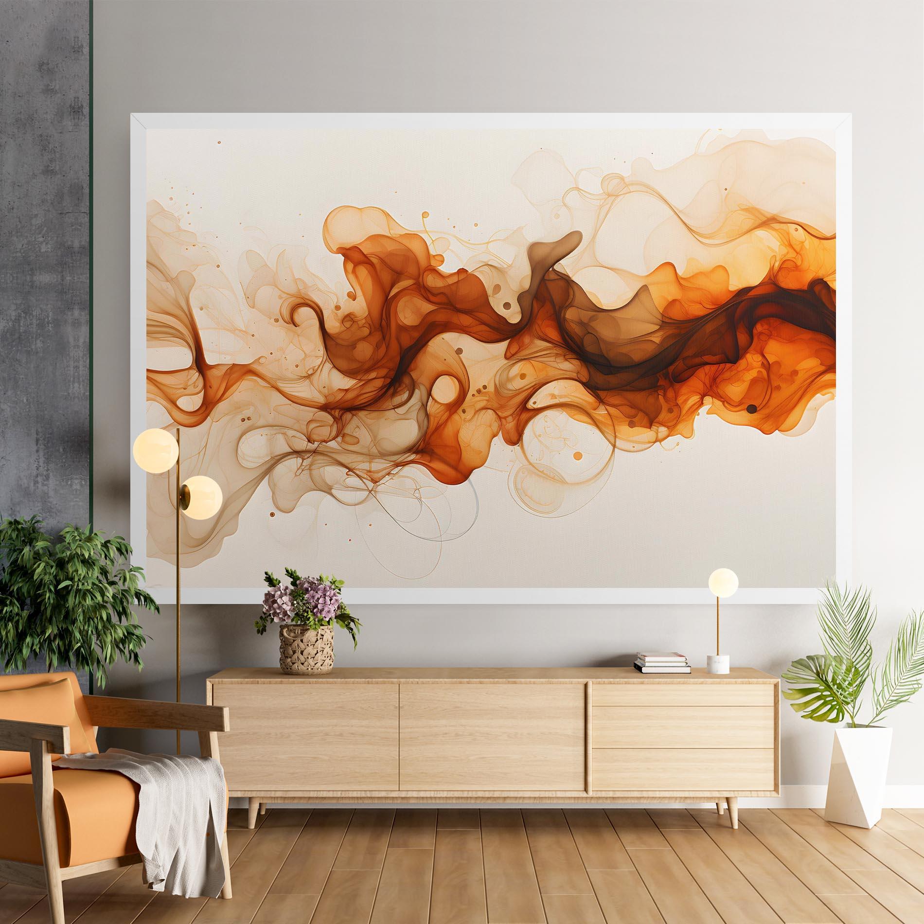 Leinwandbild Fire Aroma mockup 9