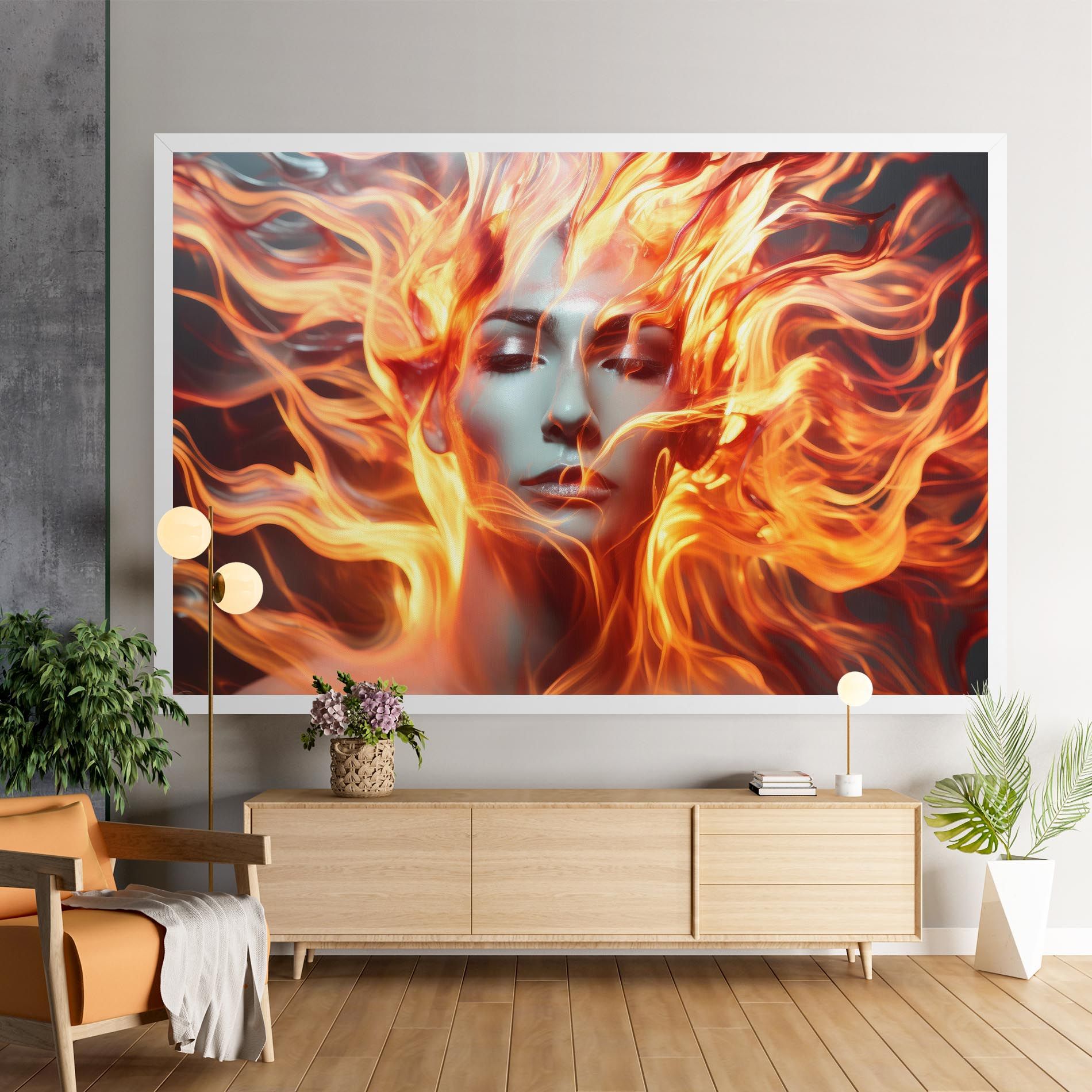 Fire Hair mockup 9