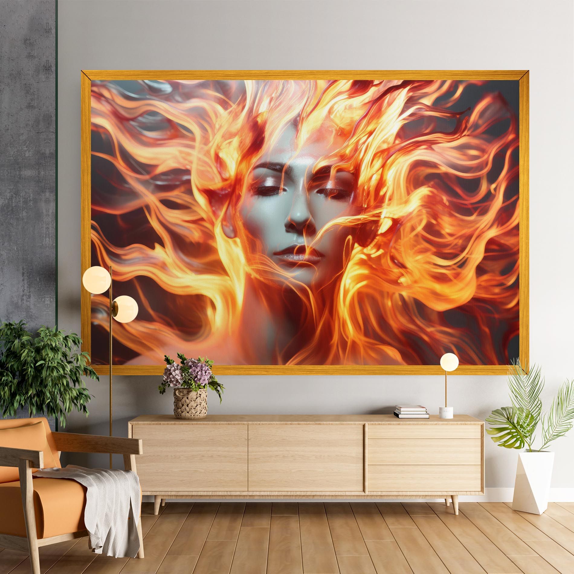 Fire Hair mockup 9