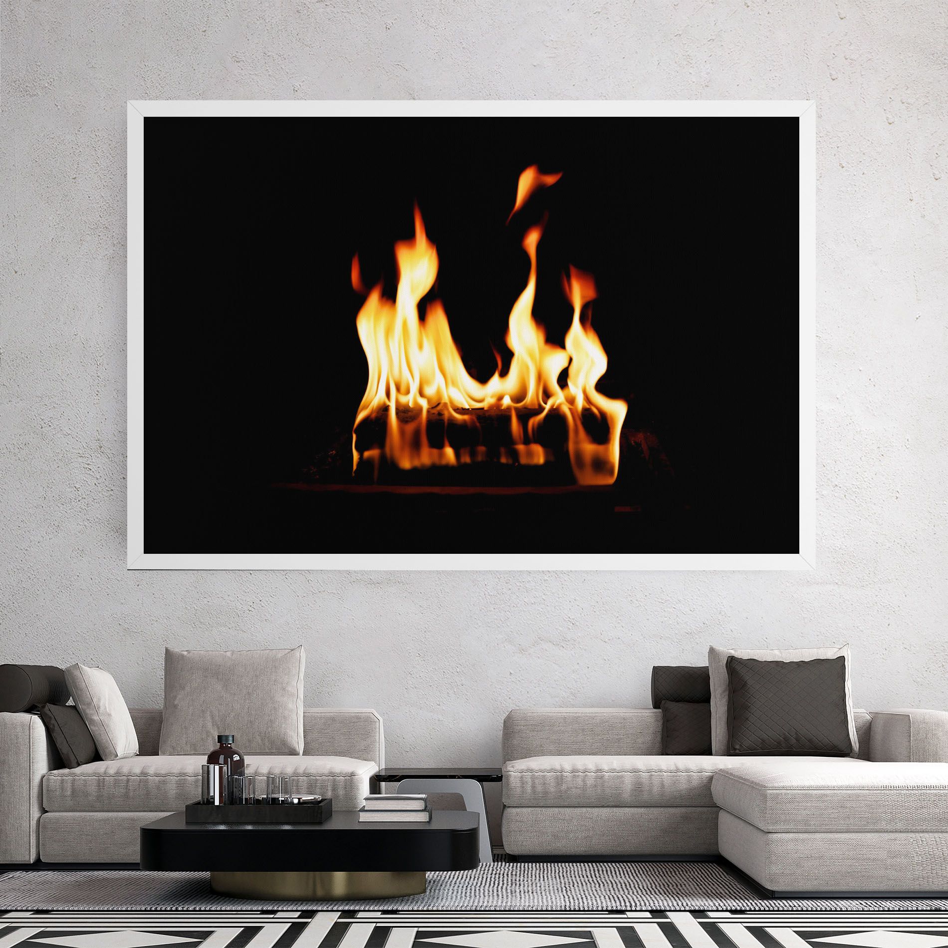 Calm Fire mockup 2