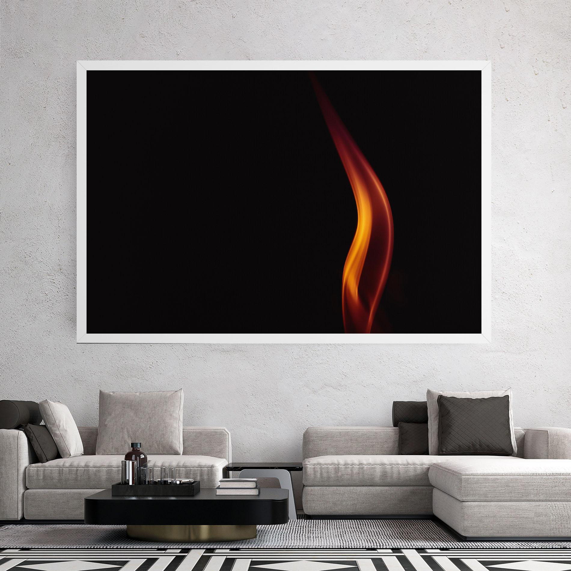 Leinwandbild Flame Relax mockup 2