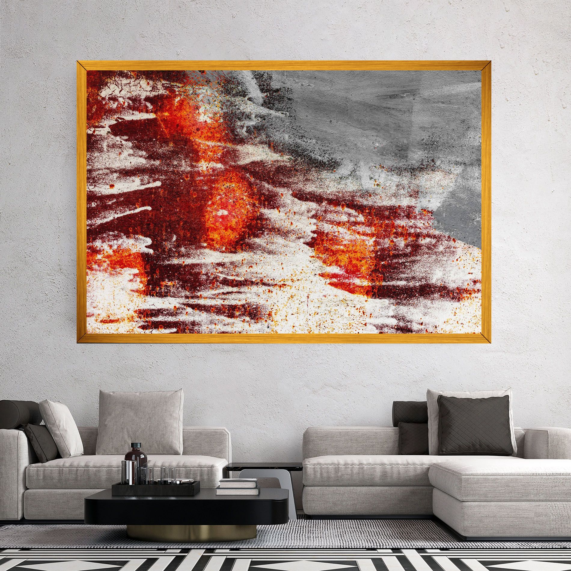 Burning Sign mockup 2