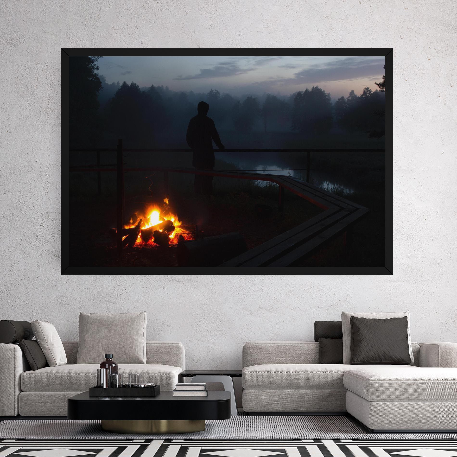 Beautiful Fire View mockup 2