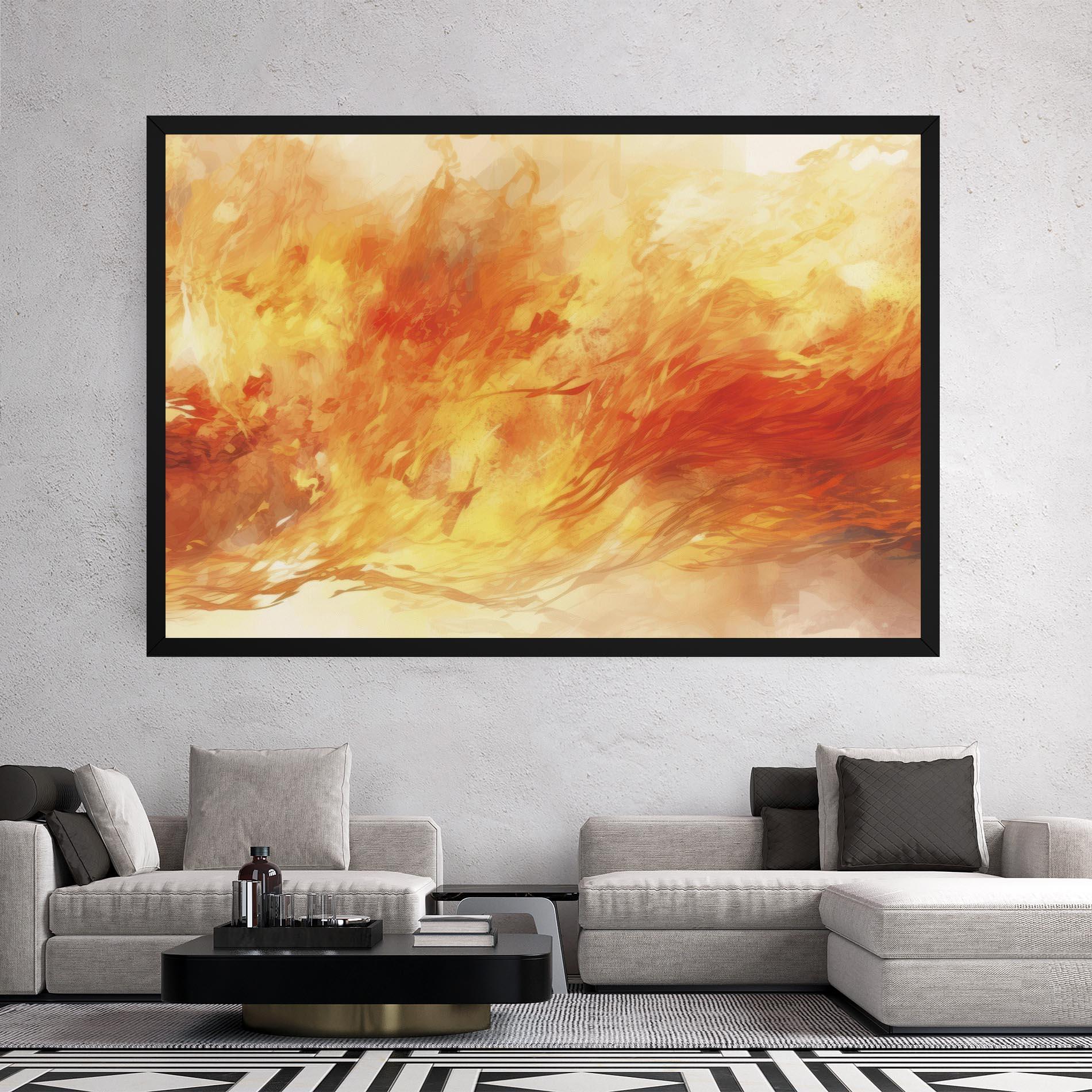 Leinwandbild Burning Sparkle mockup 2