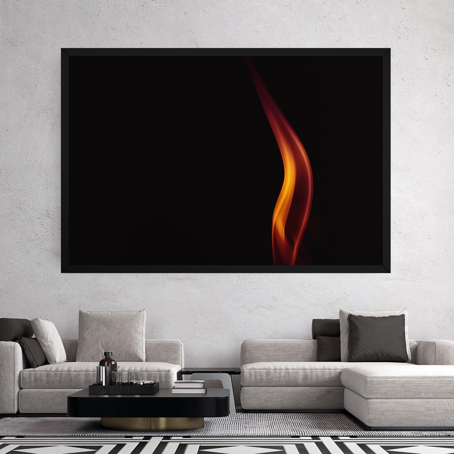 Leinwandbild Flame Relax mockup 2