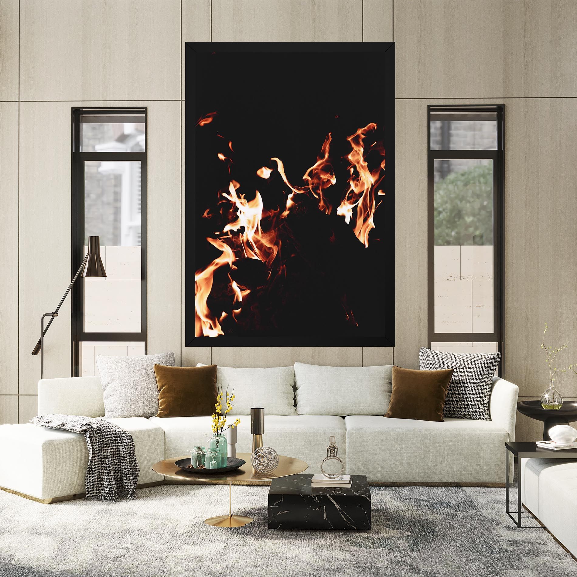 Red Grey Fire mockup 2