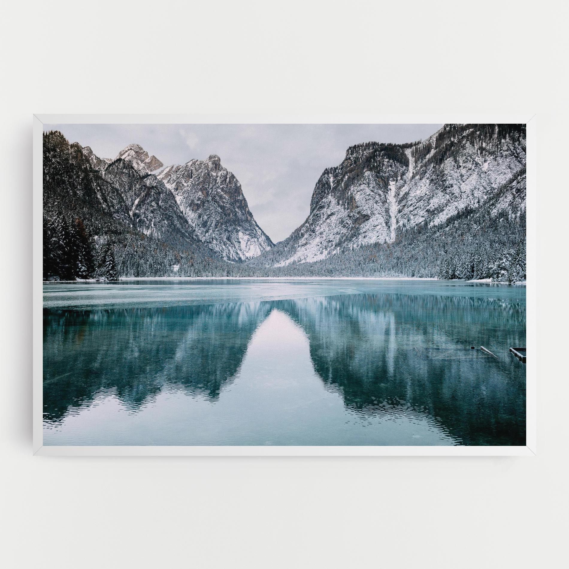 Lake Reflection Mountain mockup 0