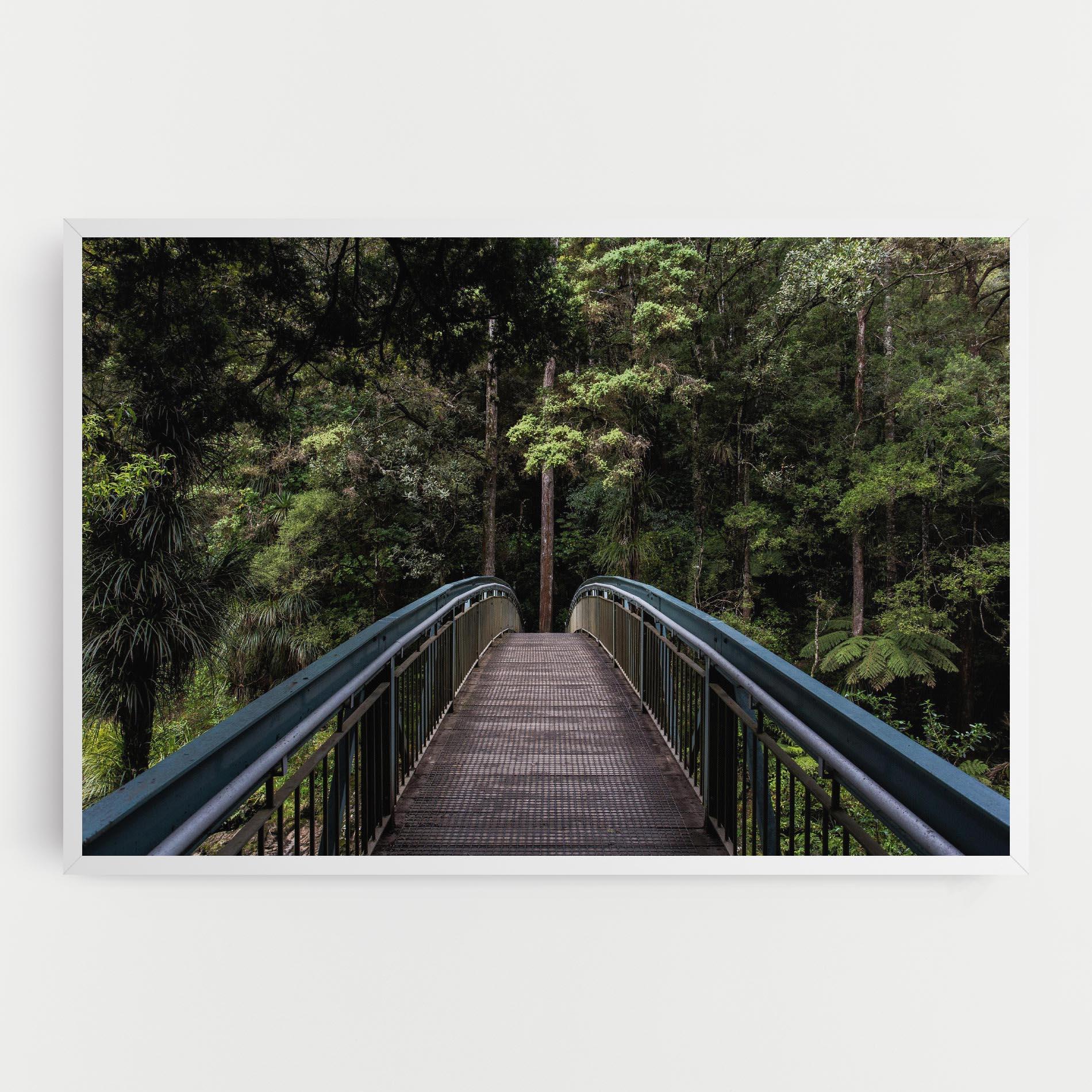 Leinwandbild Nature Bridge mockup 0