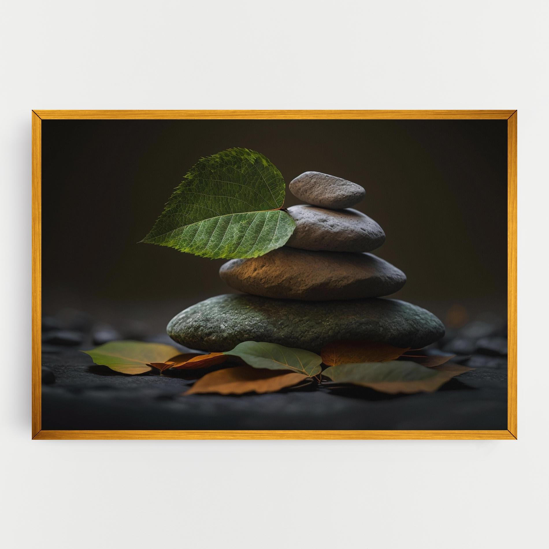 Leinwandbild Harmony Stones mockup 0