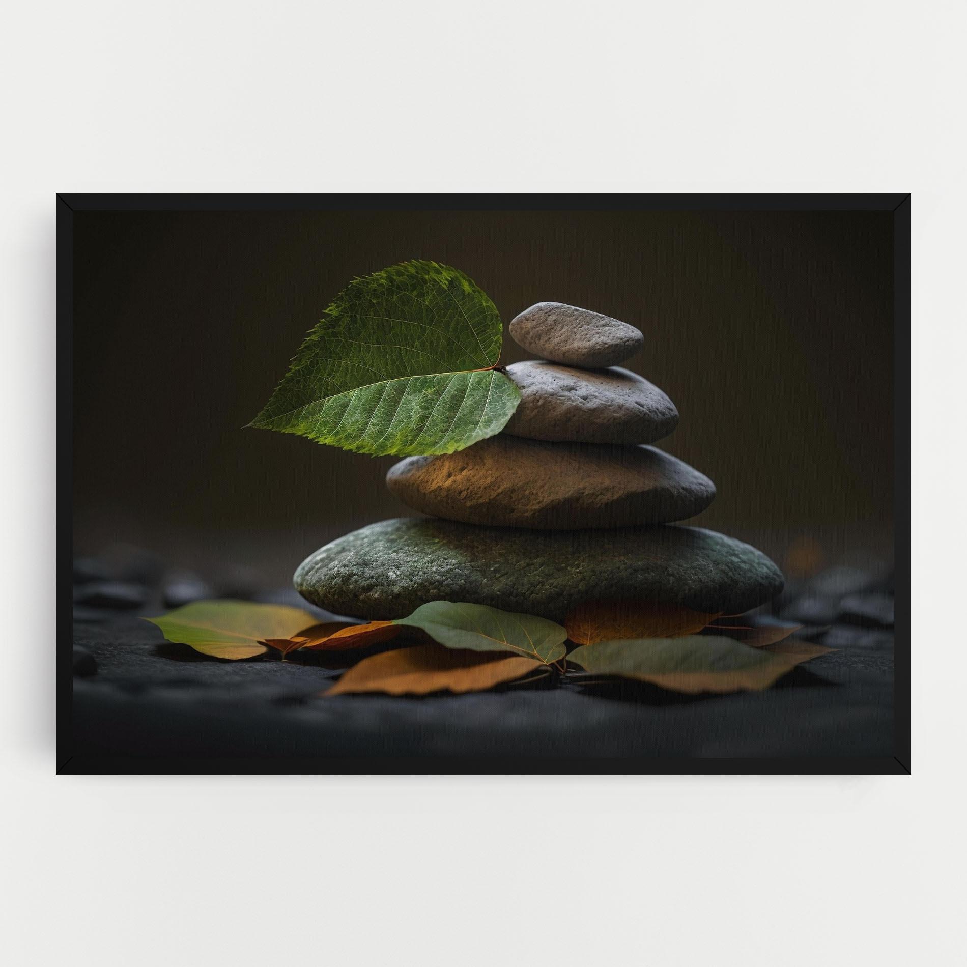 Leinwandbild Harmony Stones mockup 0