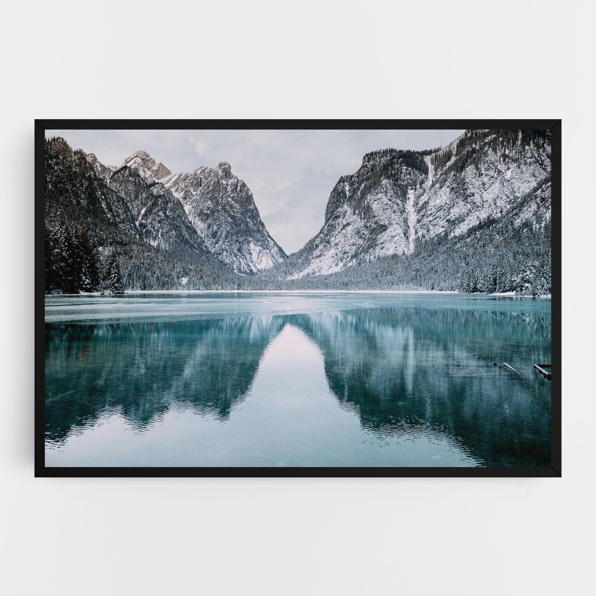 Lake Reflection Mountain mockup 0